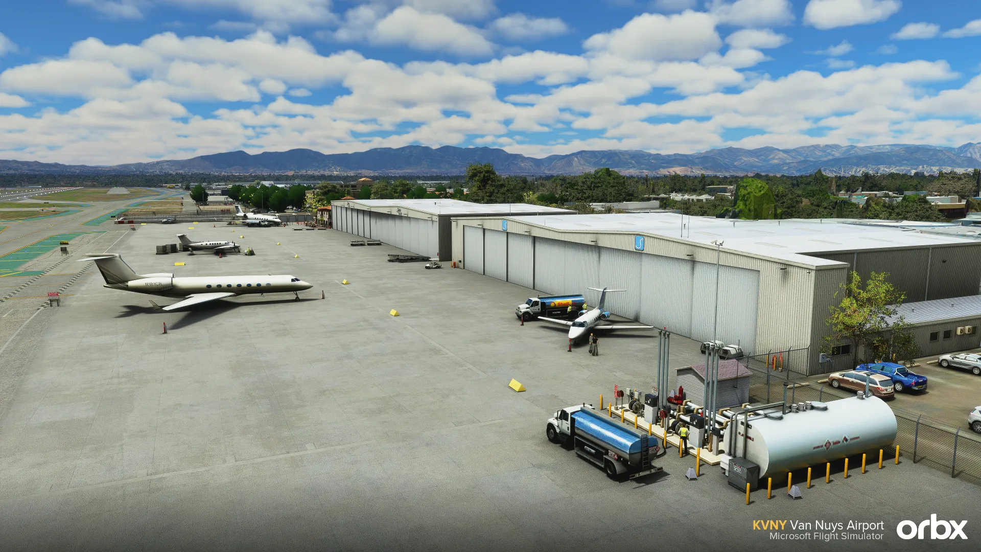 Аэропорт KVNY ( Лос-Анджелес, США )