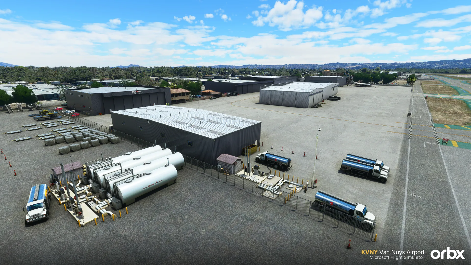 Аэропорт KVNY ( Лос-Анджелес, США )