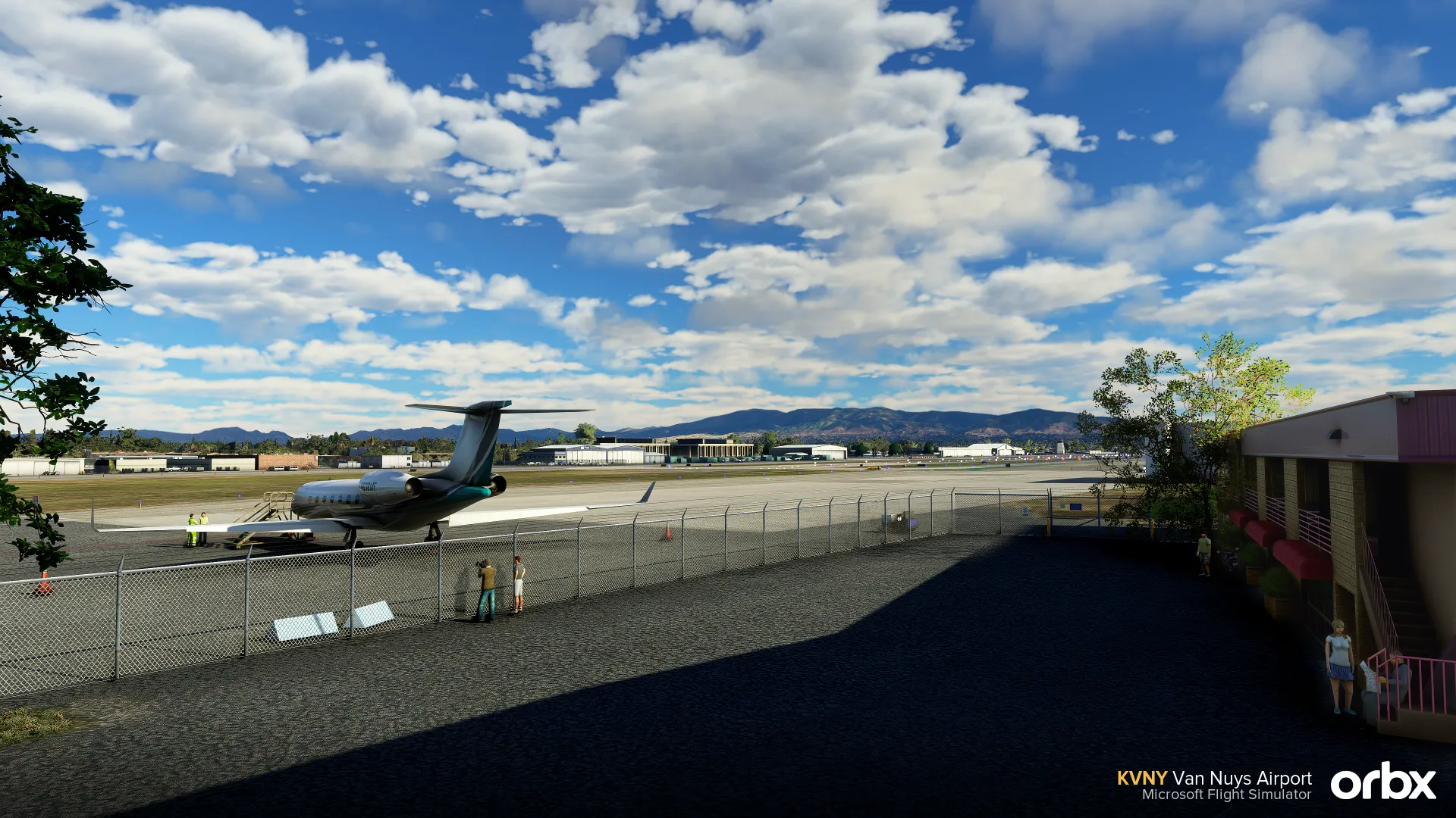 Аэропорт KVNY ( Лос-Анджелес, США )