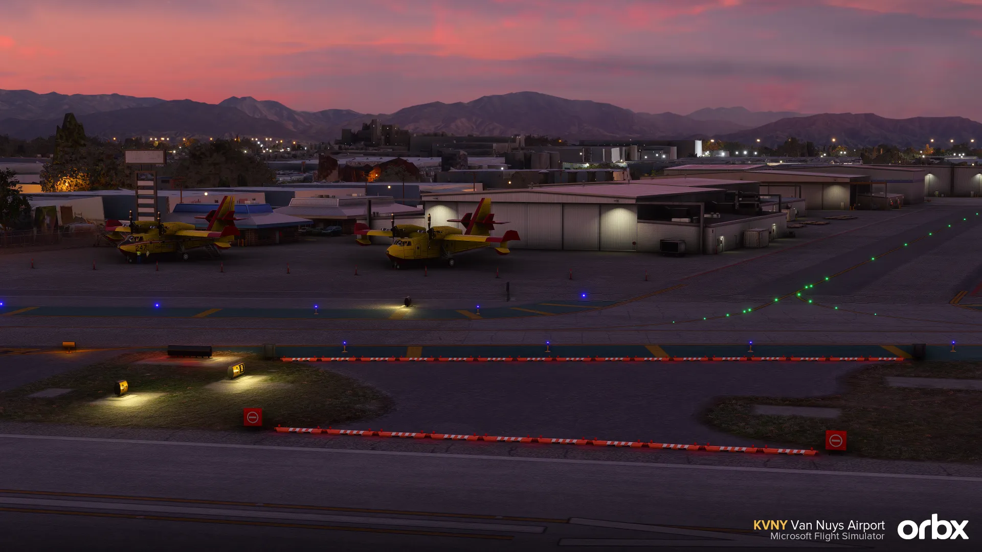 Аэропорт KVNY ( Лос-Анджелес, США )