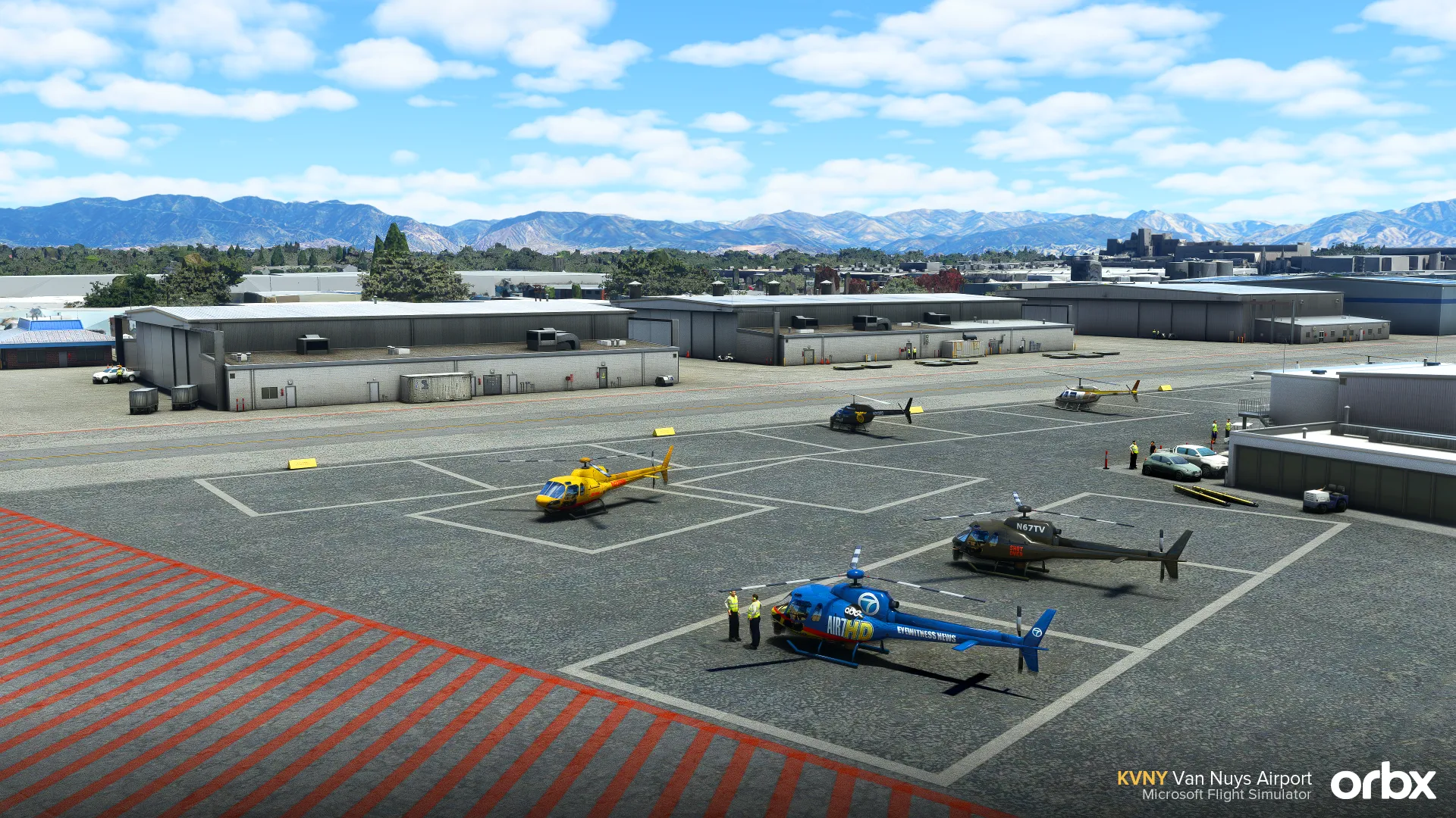 Аэропорт KVNY ( Лос-Анджелес, США )