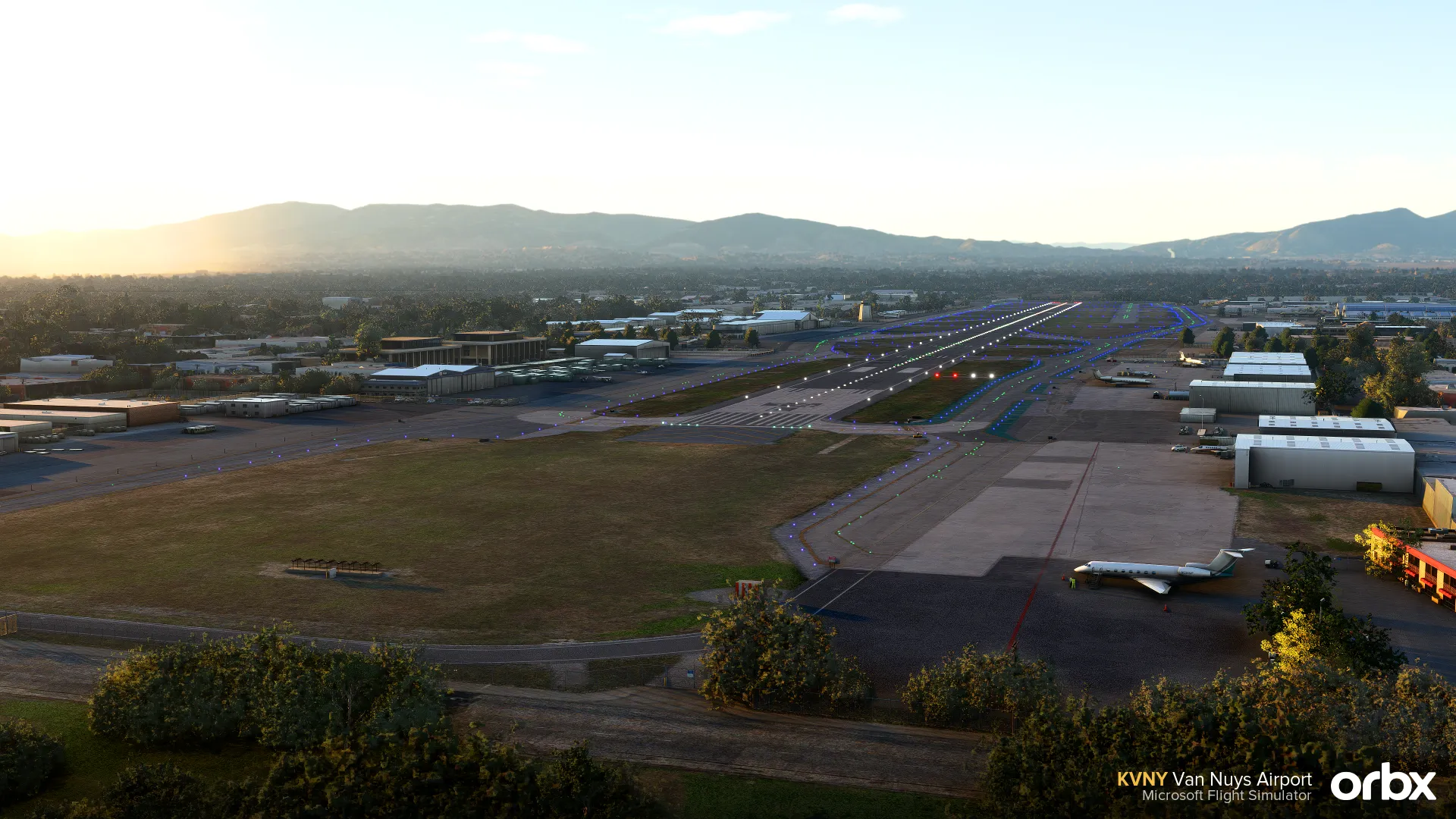 Аэропорт KVNY ( Лос-Анджелес, США )