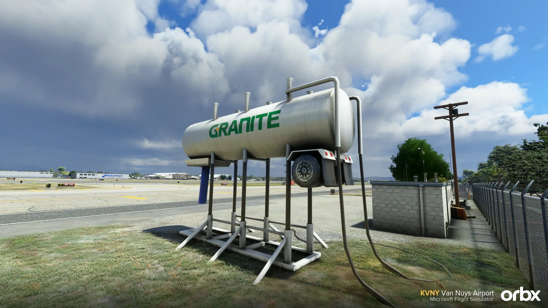 Аэропорт KVNY ( Лос-Анджелес, США )