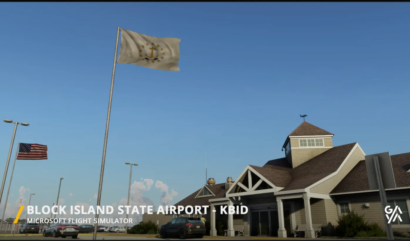 Аэропорт KBID ( Блок, США )