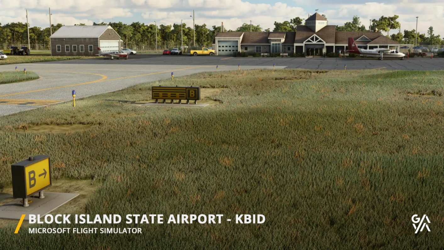 Аэропорт KBID ( Блок, США )