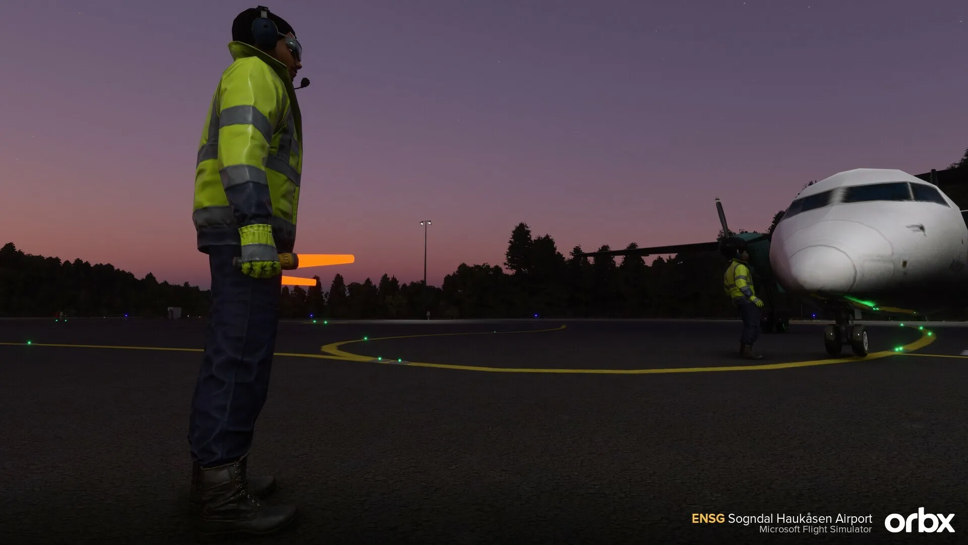 Аэропорт ENSG ( Согндал, Норвегия )