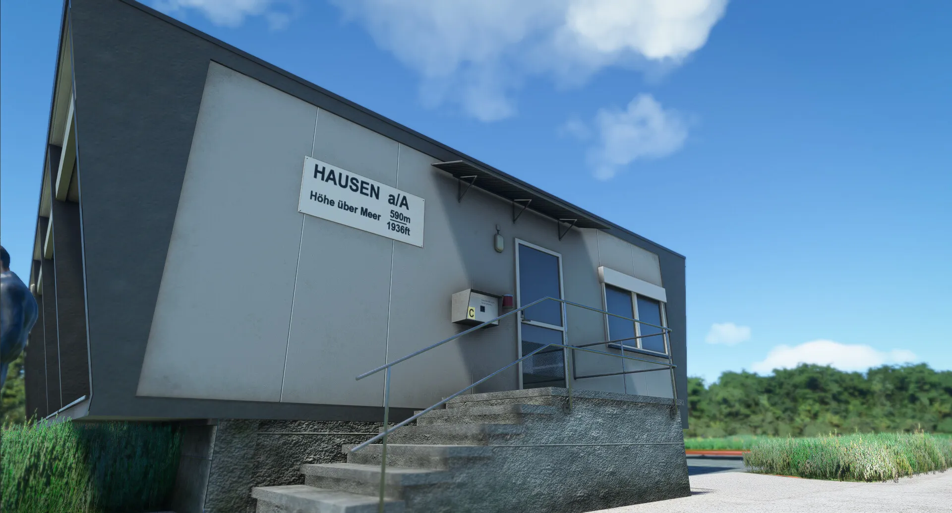 Аэродром LSZN ( Хаузен, Швейцария )