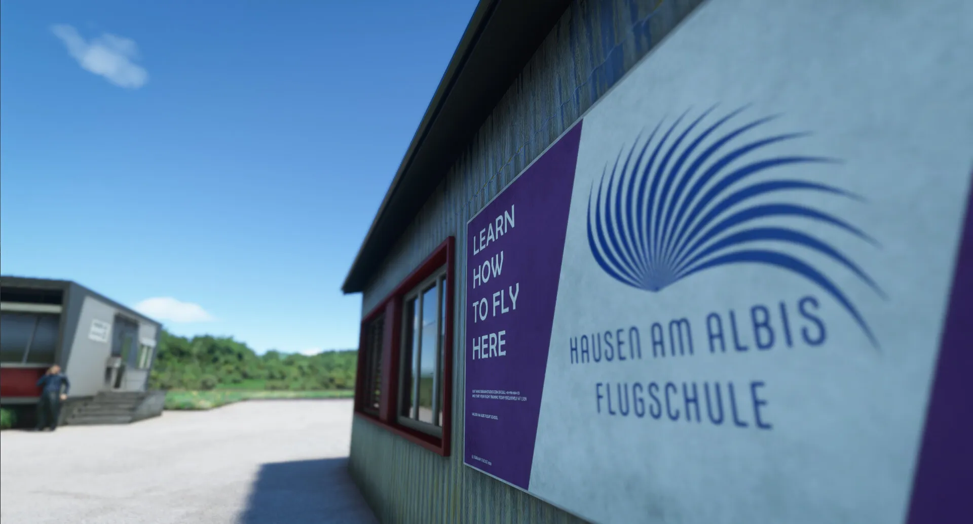 Аэродром LSZN ( Хаузен, Швейцария )