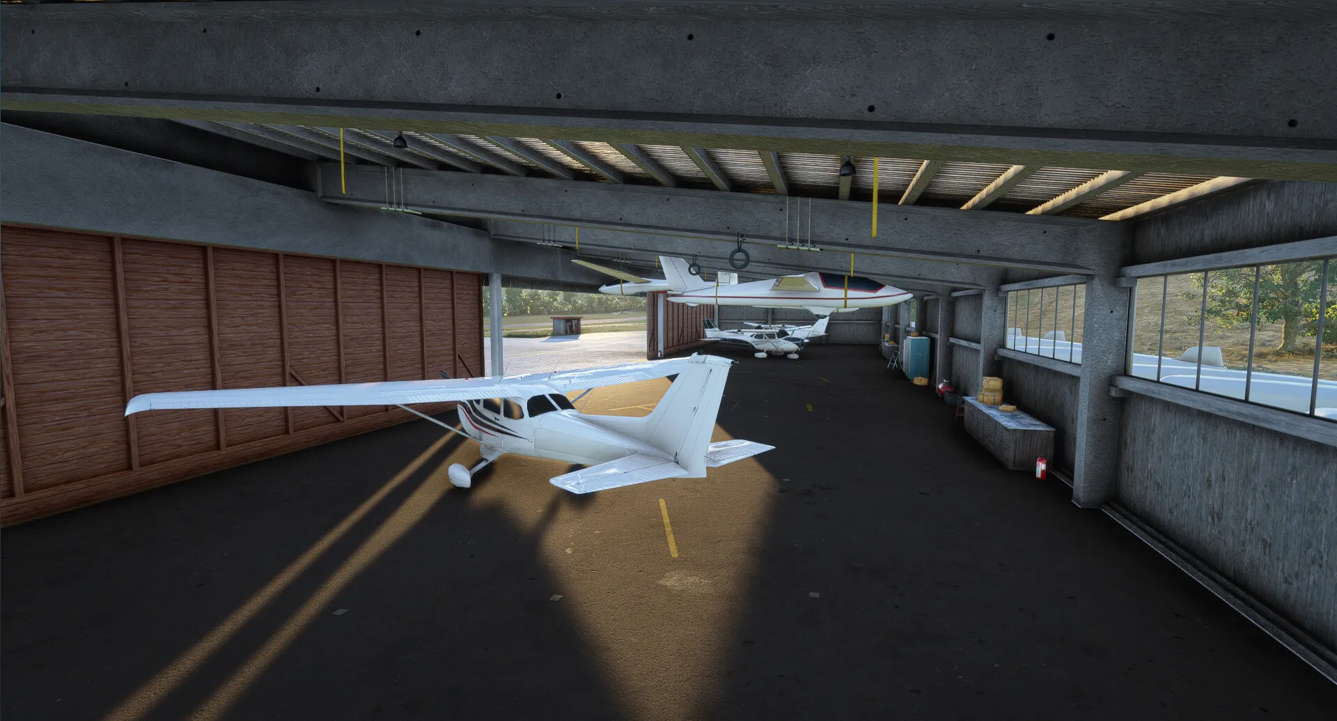 Аэродром LSZN ( Хаузен, Швейцария )