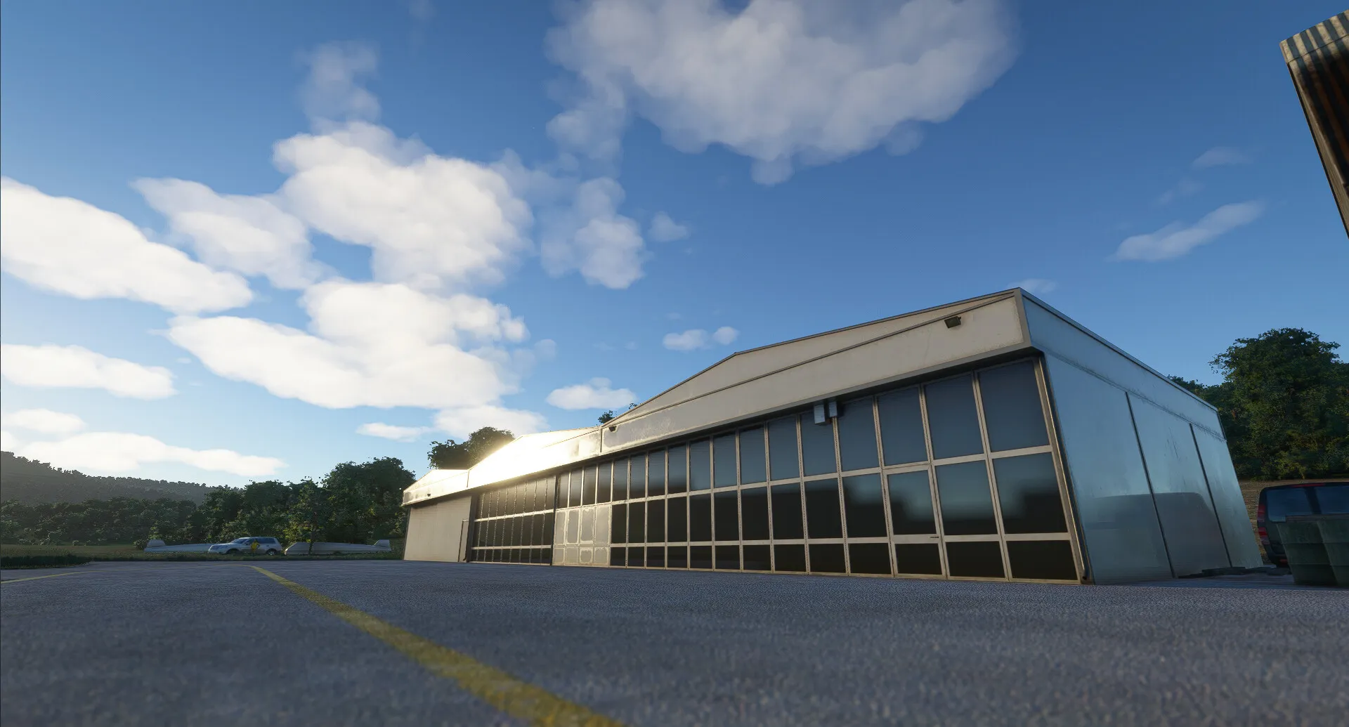 Аэродром LSZN ( Хаузен, Швейцария )