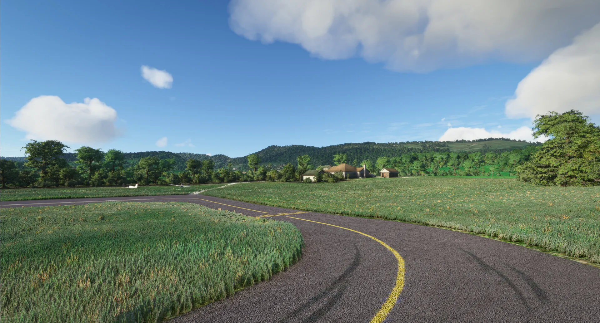 Аэродром LSZN ( Хаузен, Швейцария )