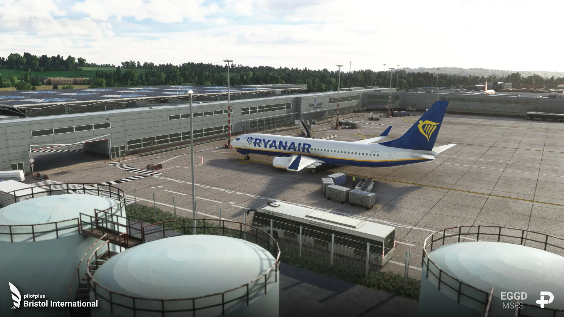 Аэропорт EGGD ( Бристоль, Великобритания )