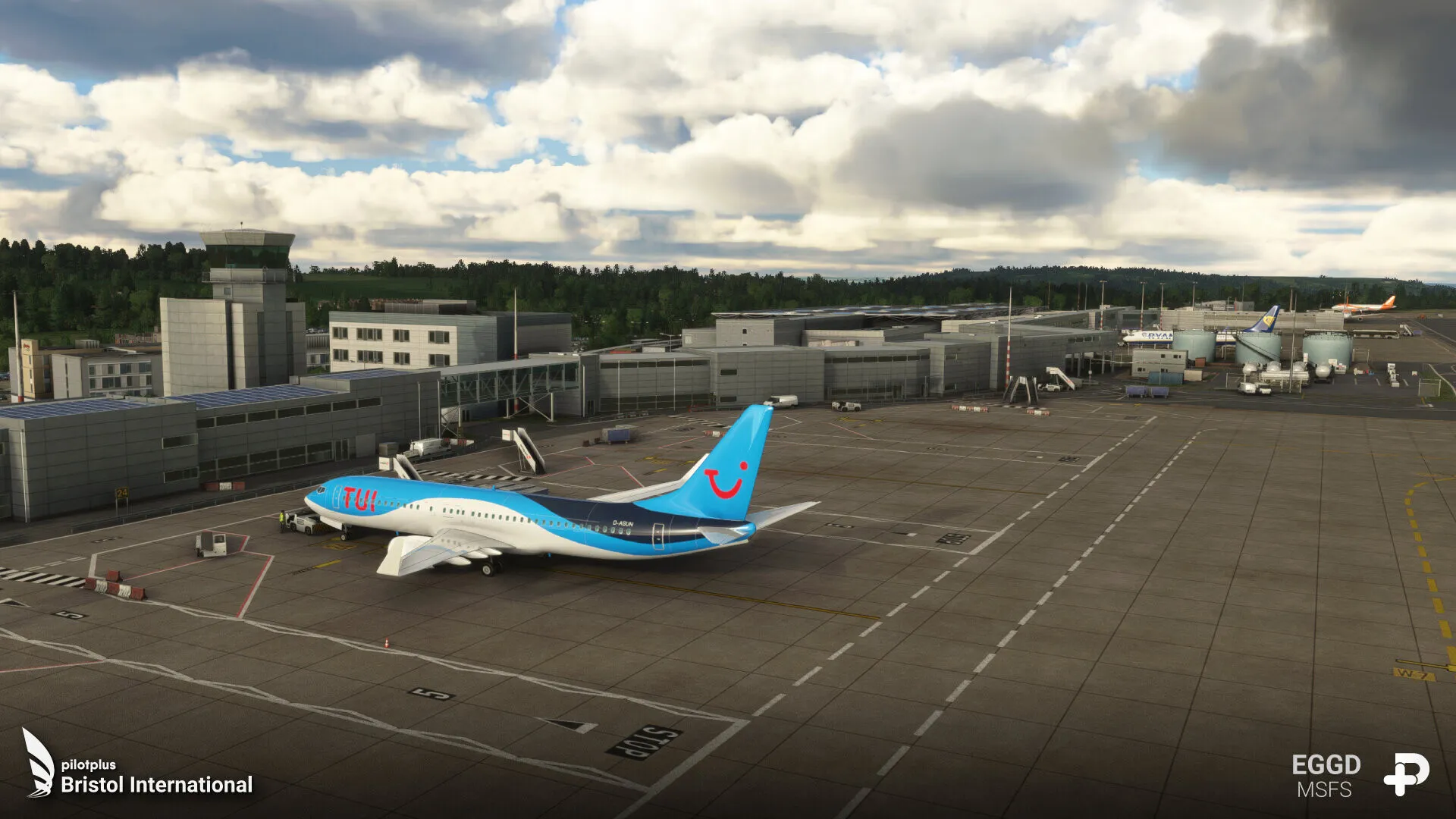 Аэропорт EGGD ( Бристоль, Великобритания )