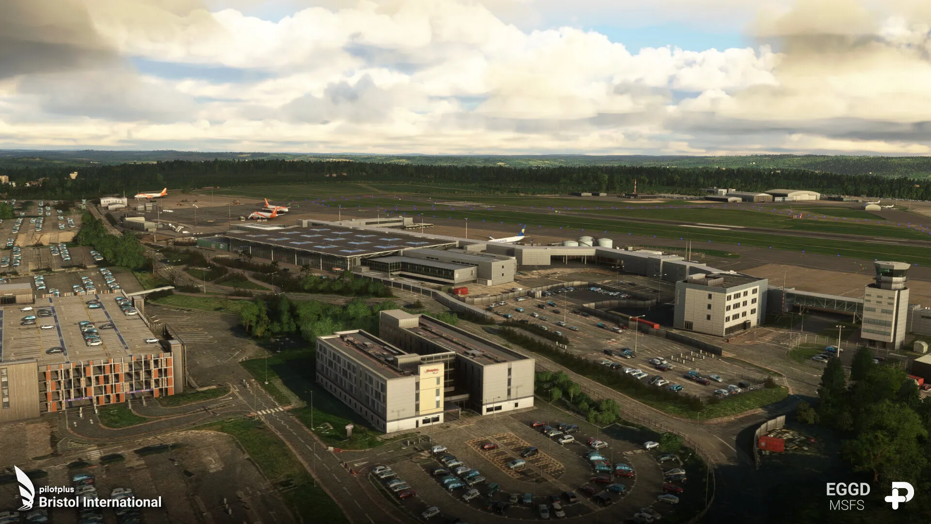 Аэропорт EGGD ( Бристоль, Великобритания )