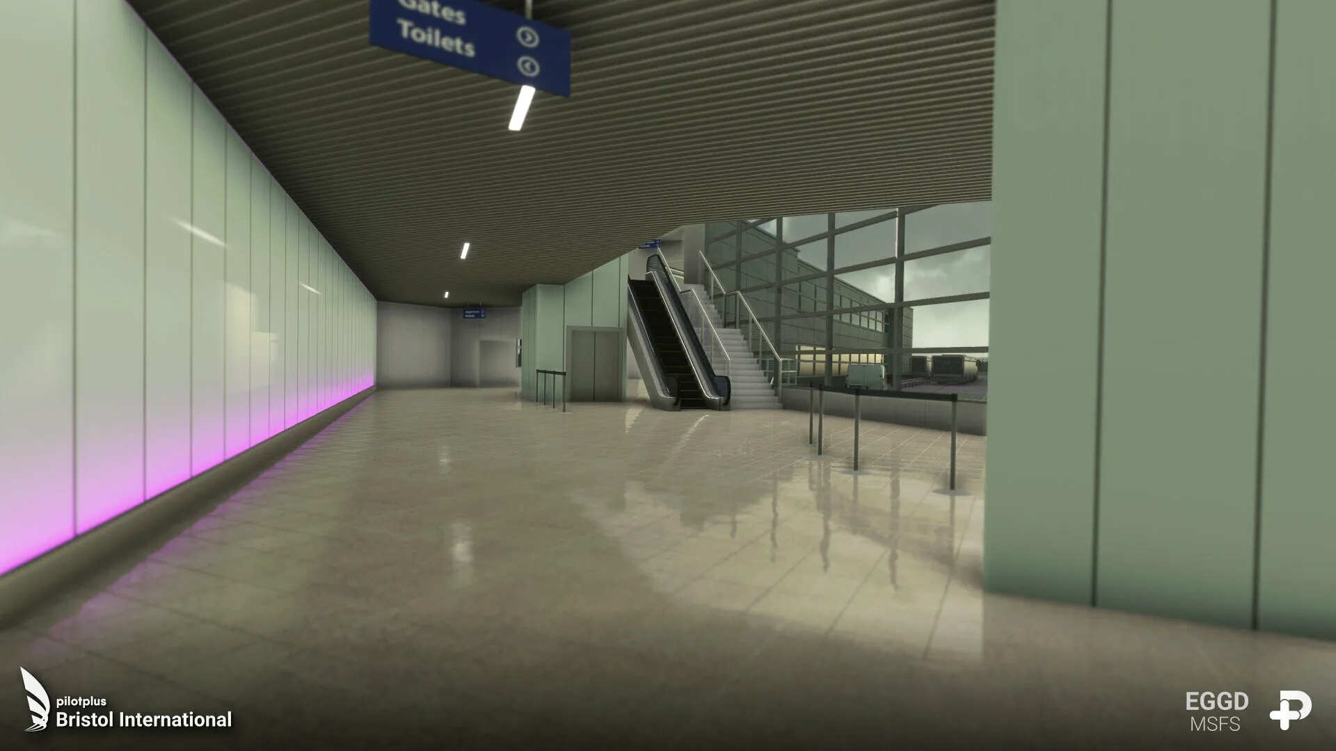 Аэропорт EGGD ( Бристоль, Великобритания )