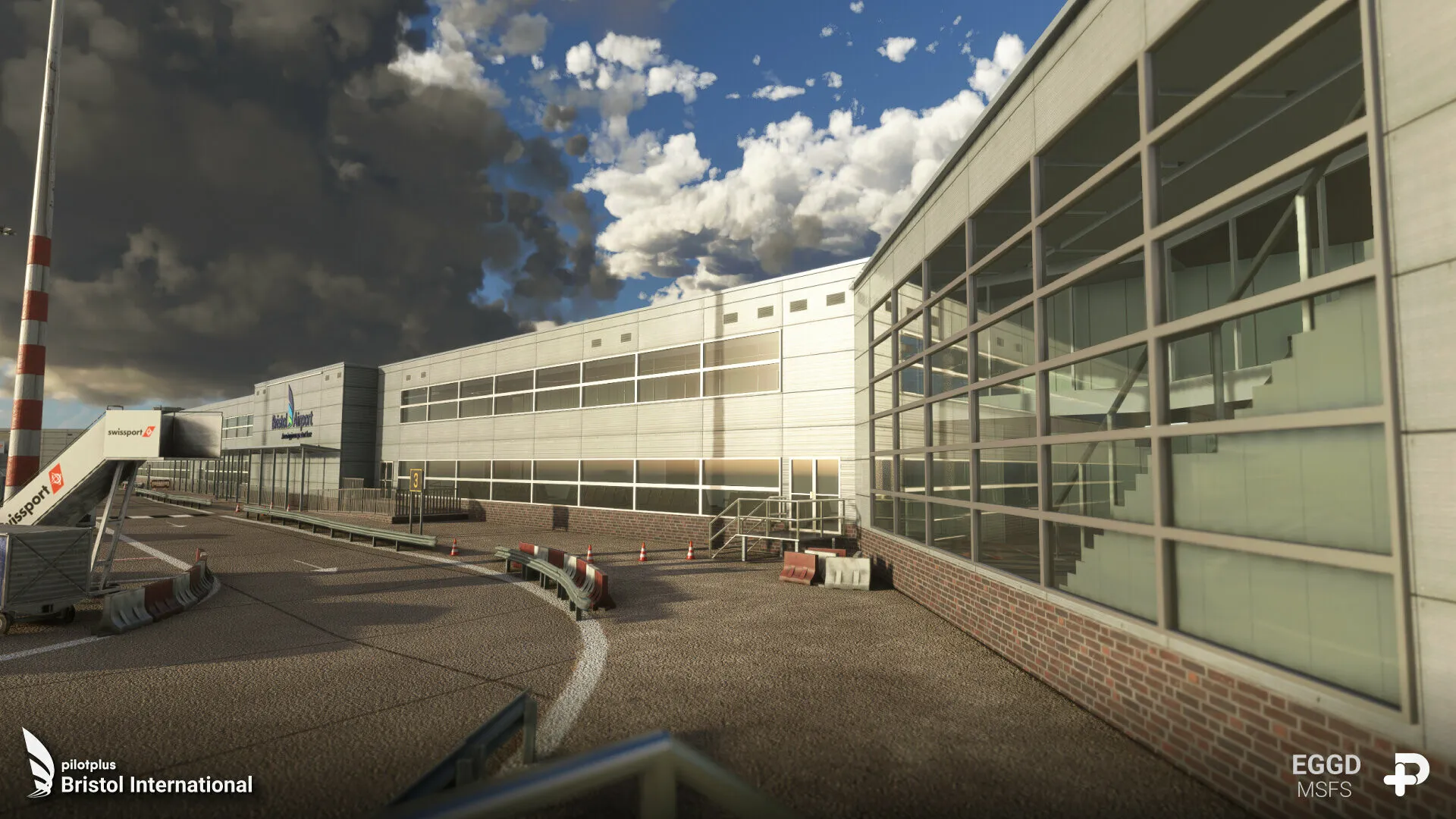 Аэропорт EGGD ( Бристоль, Великобритания )