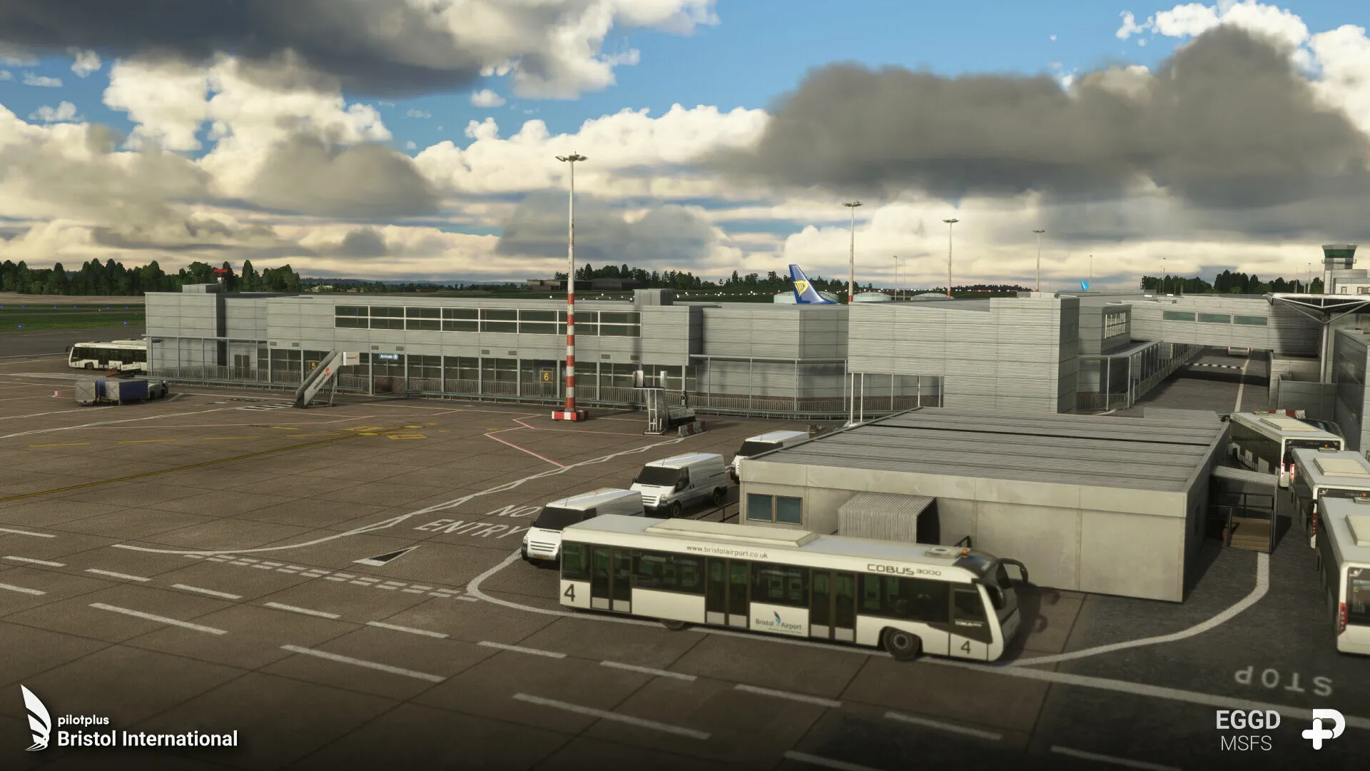 Аэропорт EGGD ( Бристоль, Великобритания )