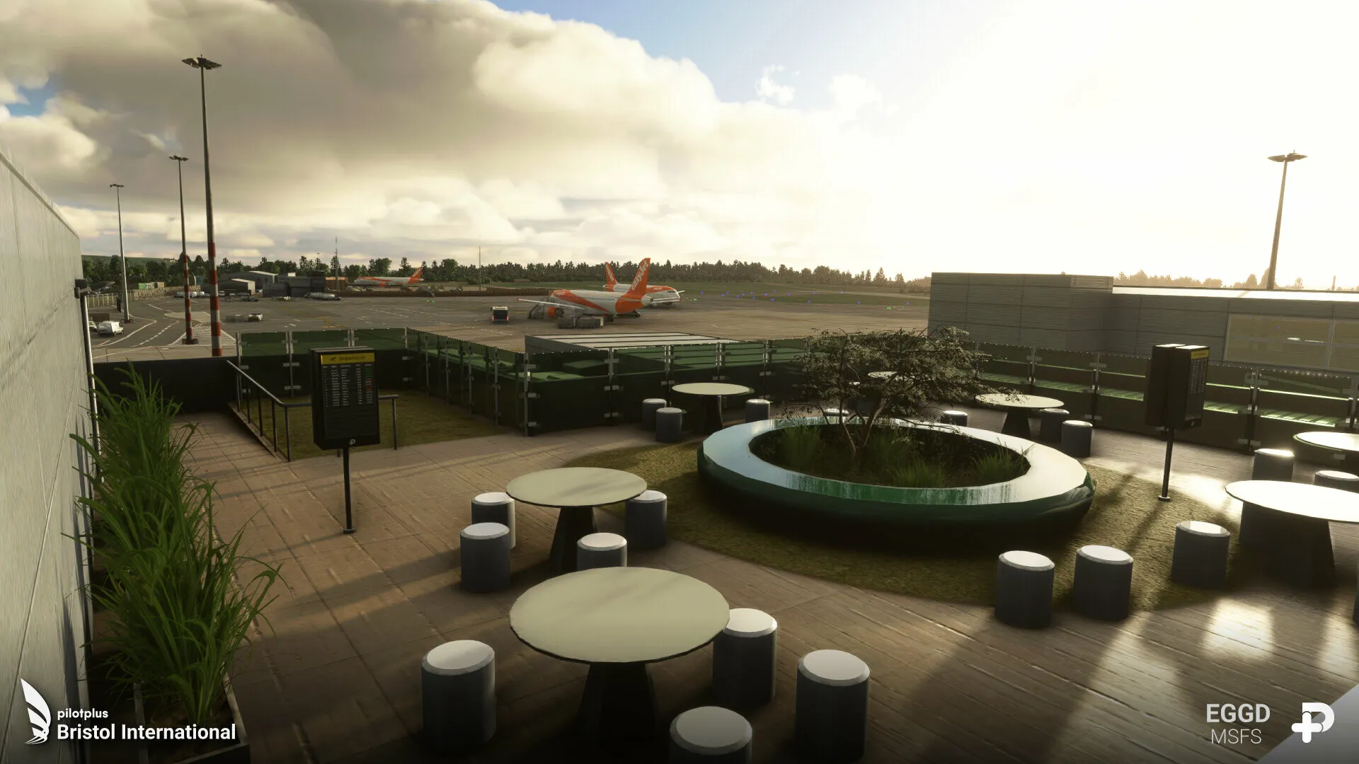 Аэропорт EGGD ( Бристоль, Великобритания )