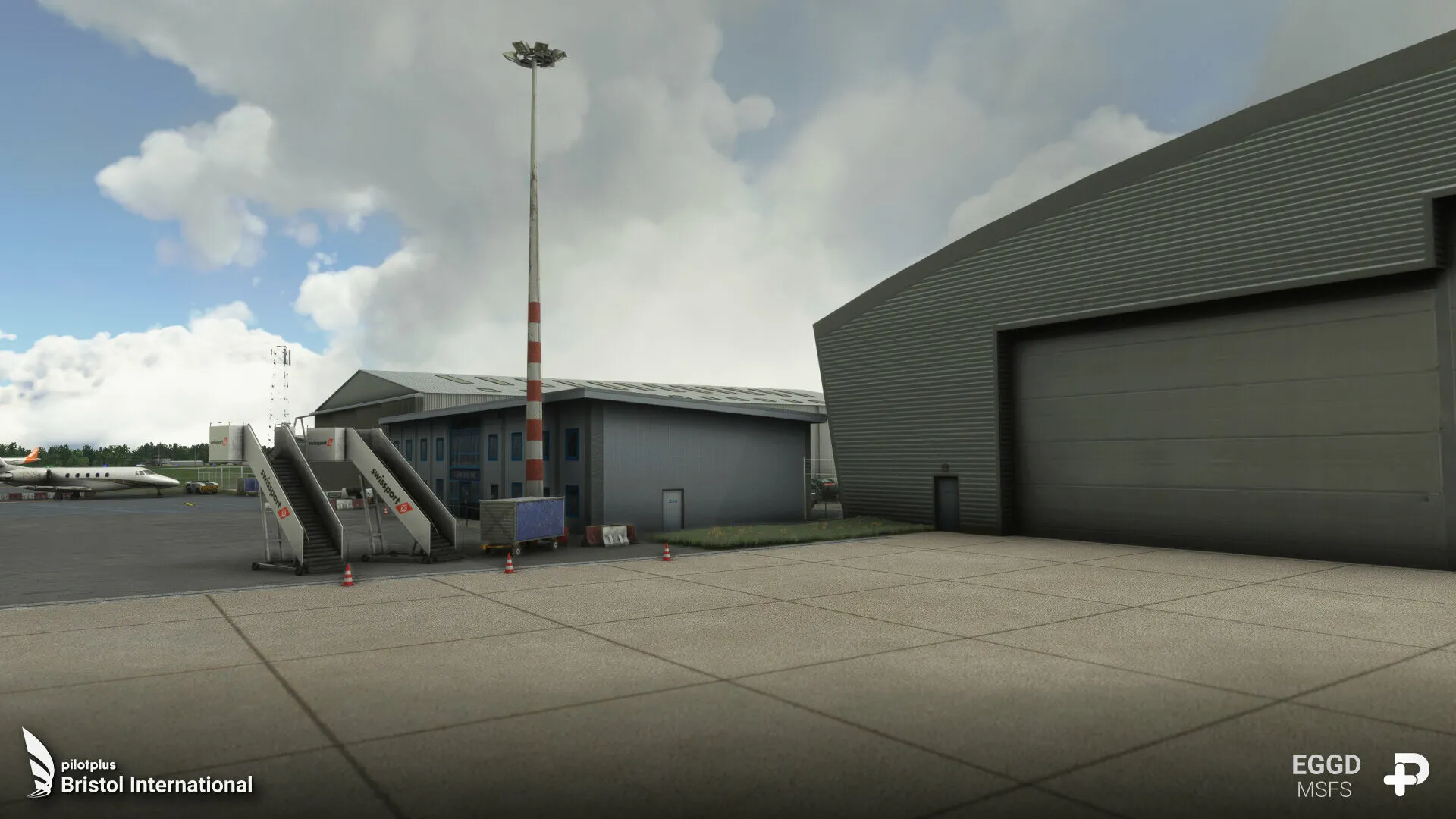 Аэропорт EGGD ( Бристоль, Великобритания )