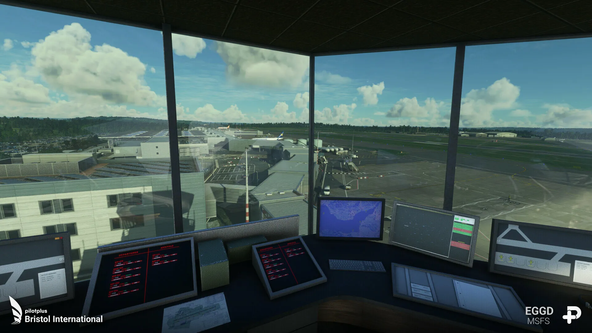 Аэропорт EGGD ( Бристоль, Великобритания )