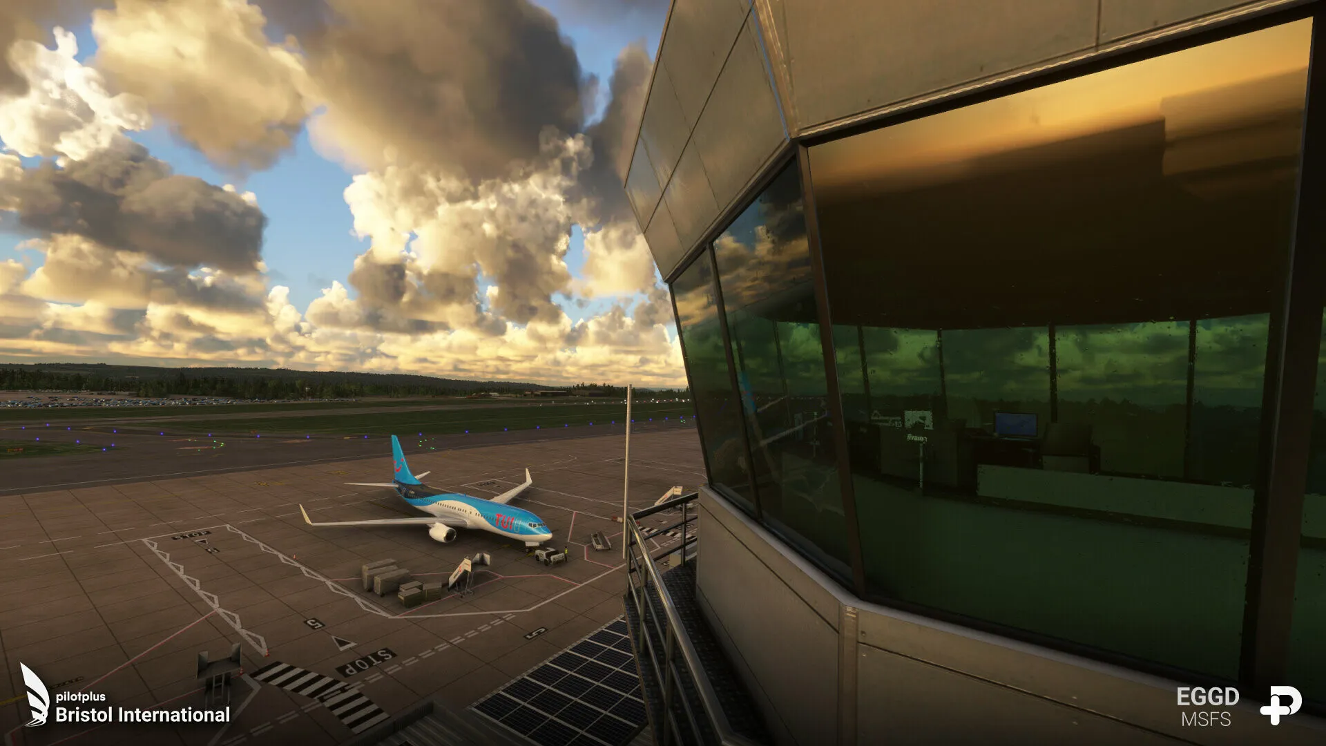 Аэропорт EGGD ( Бристоль, Великобритания )