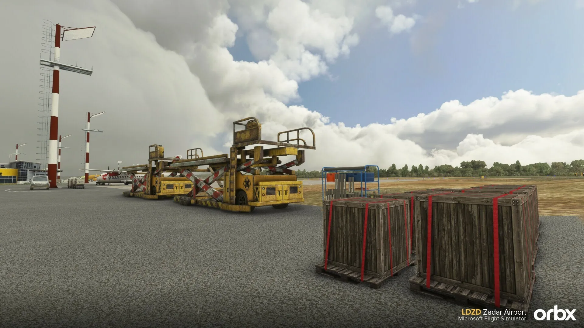 Аэропорт LDZD ( Задар, Хорватия )