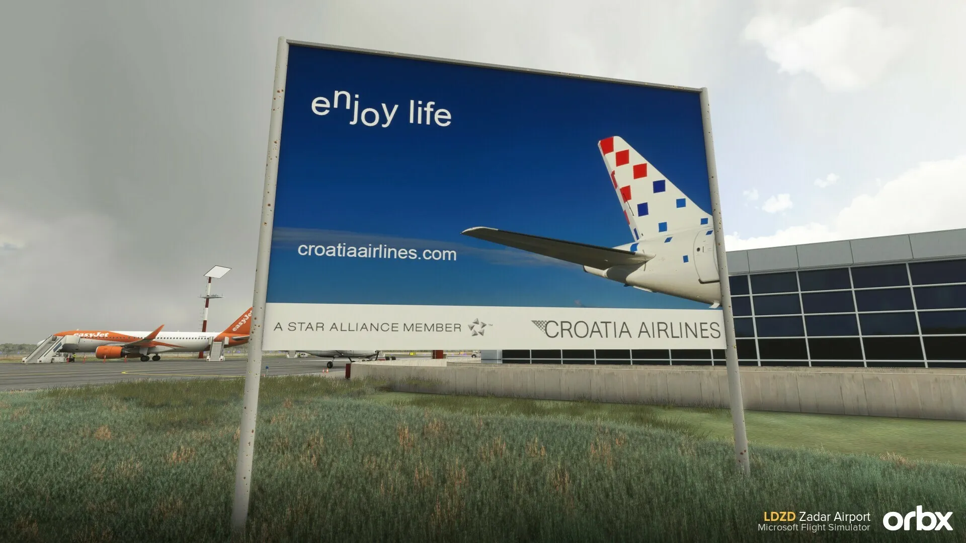 Аэропорт LDZD ( Задар, Хорватия )