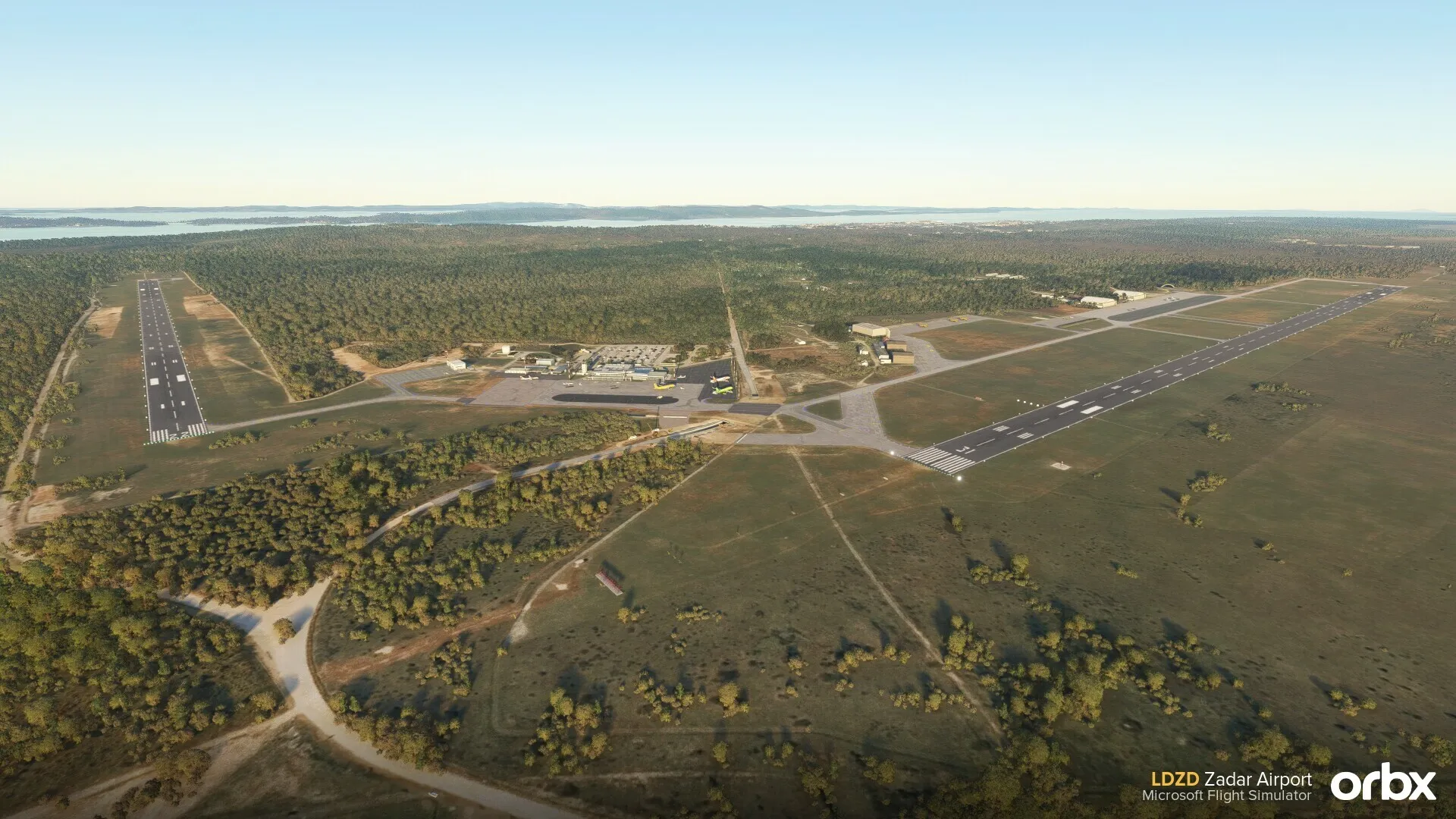 Аэропорт LDZD ( Задар, Хорватия )
