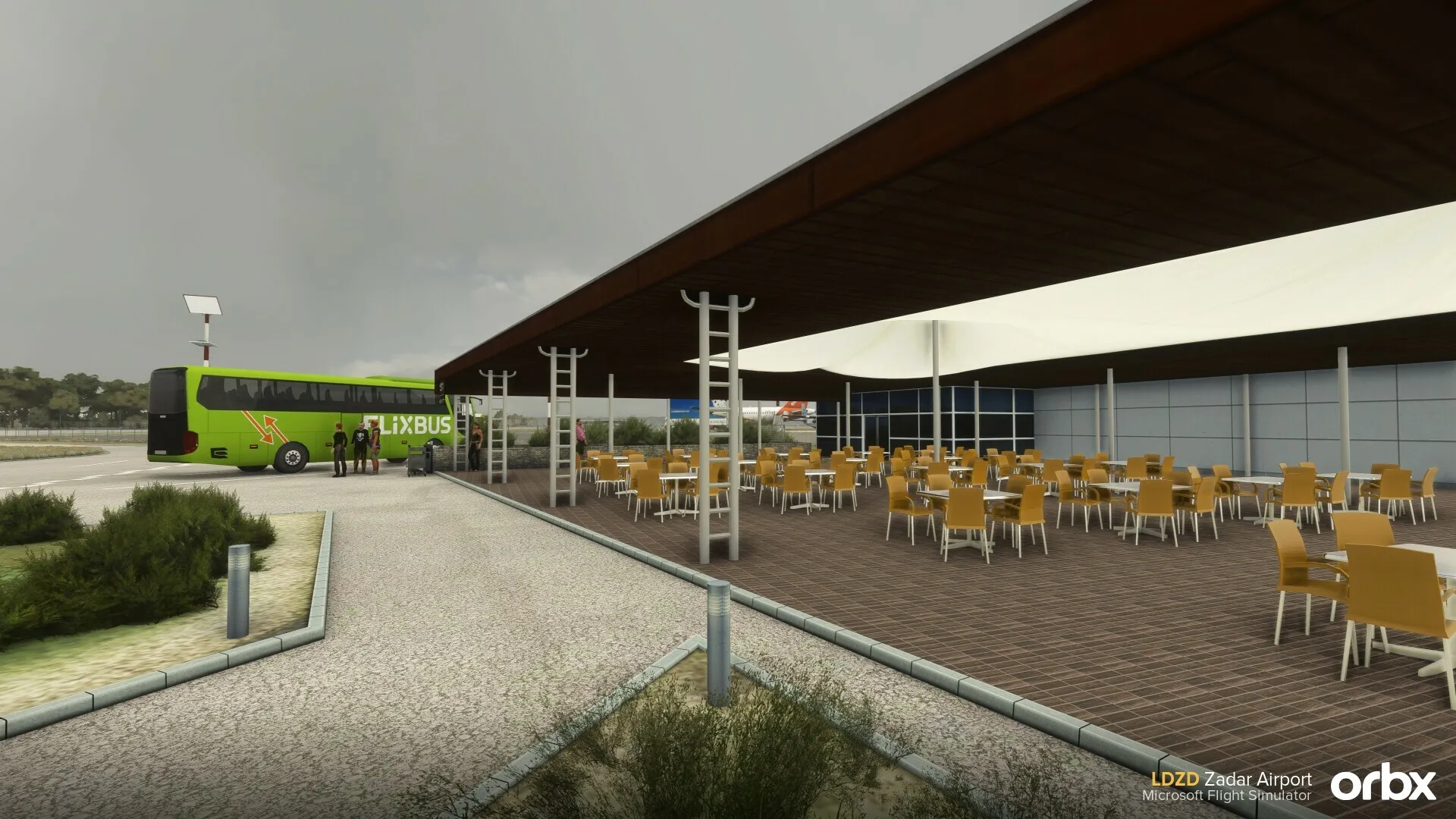 Аэропорт LDZD ( Задар, Хорватия )