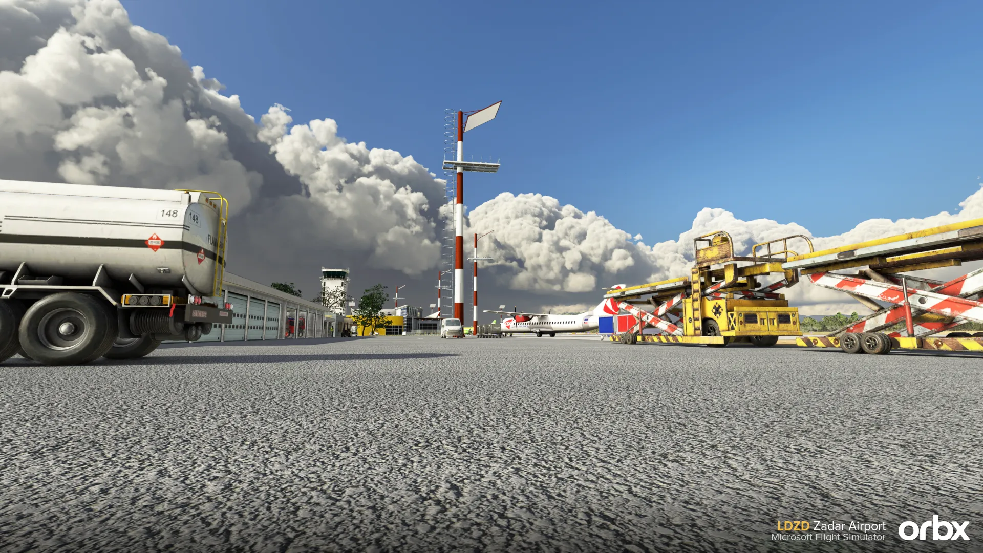 Аэропорт LDZD ( Задар, Хорватия )