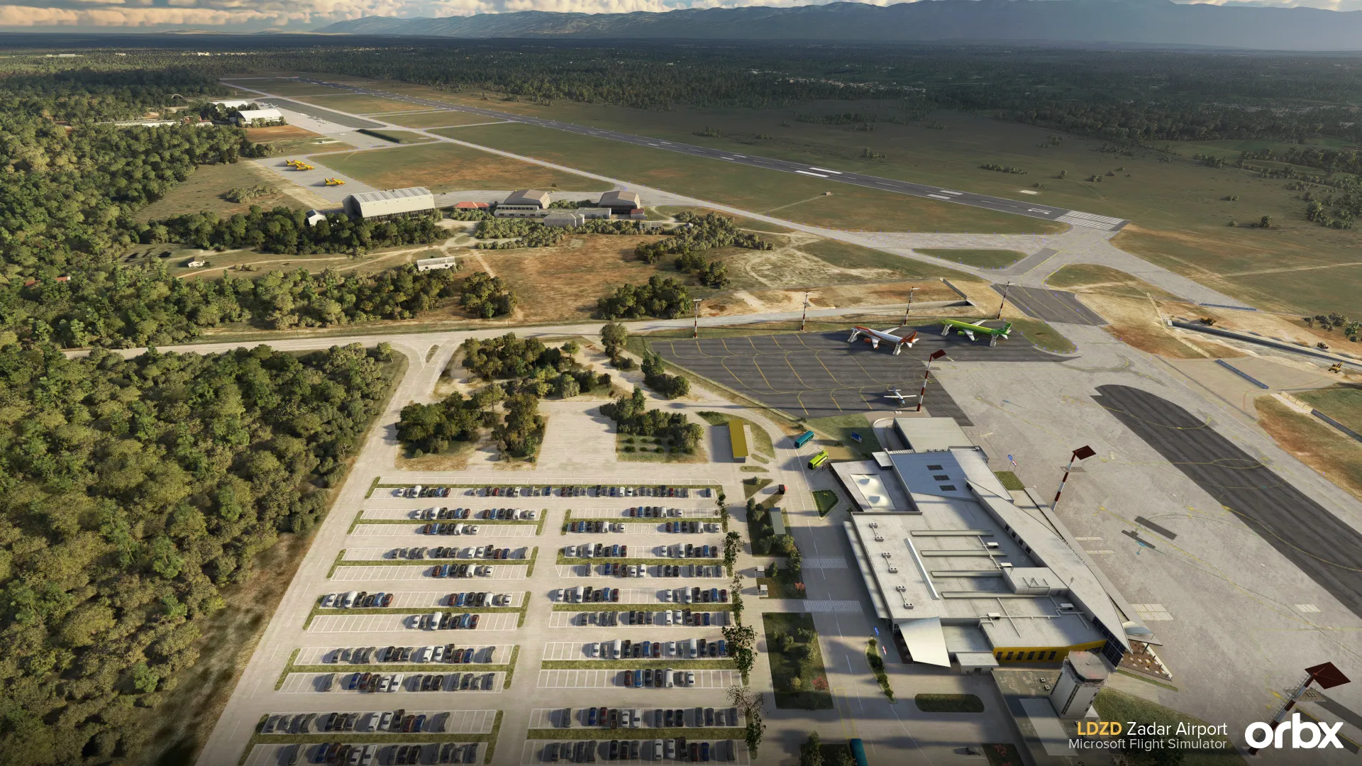 Аэропорт LDZD ( Задар, Хорватия )