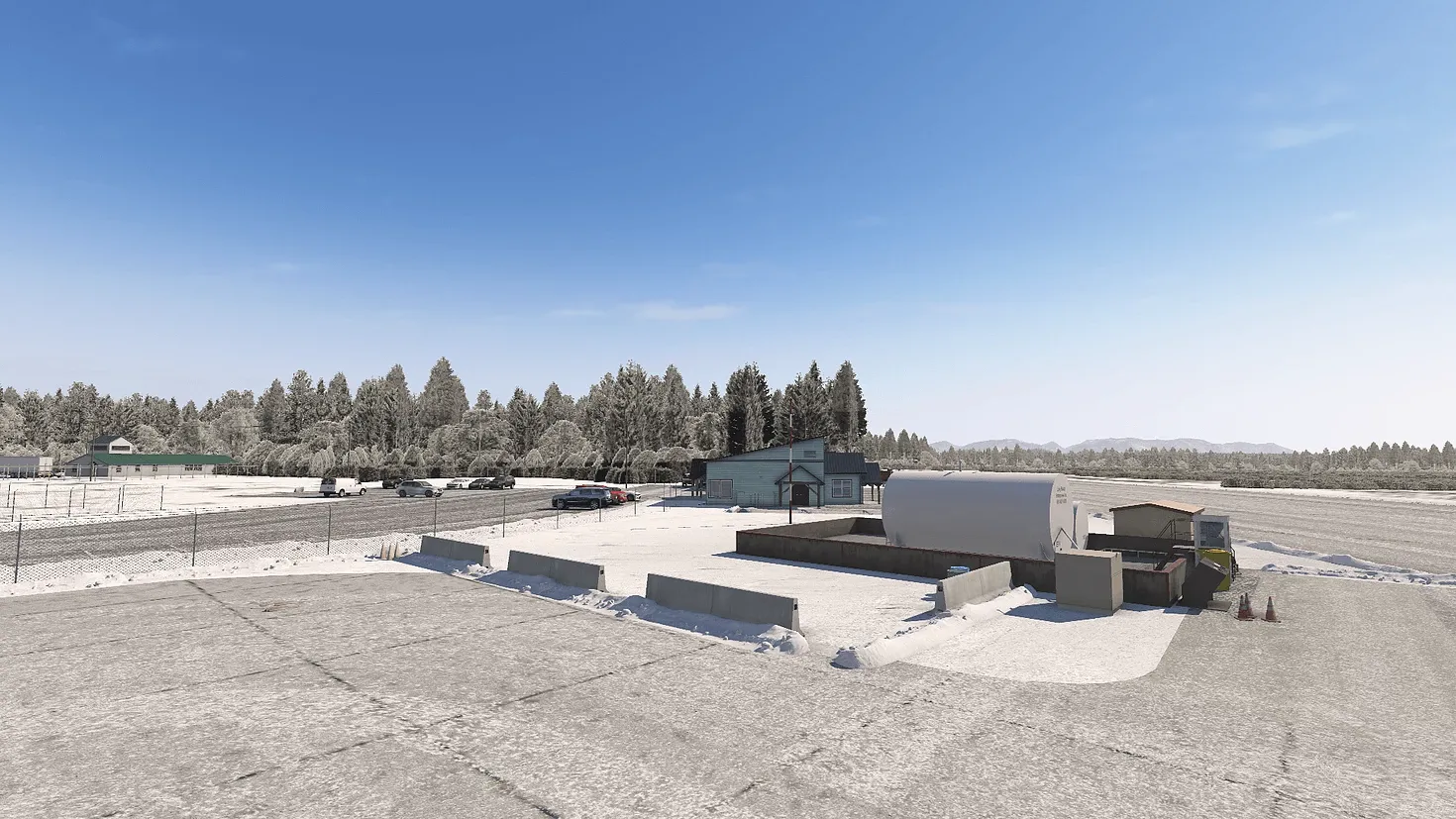 Аэропорт CYAZ ( Тофино, Канада )