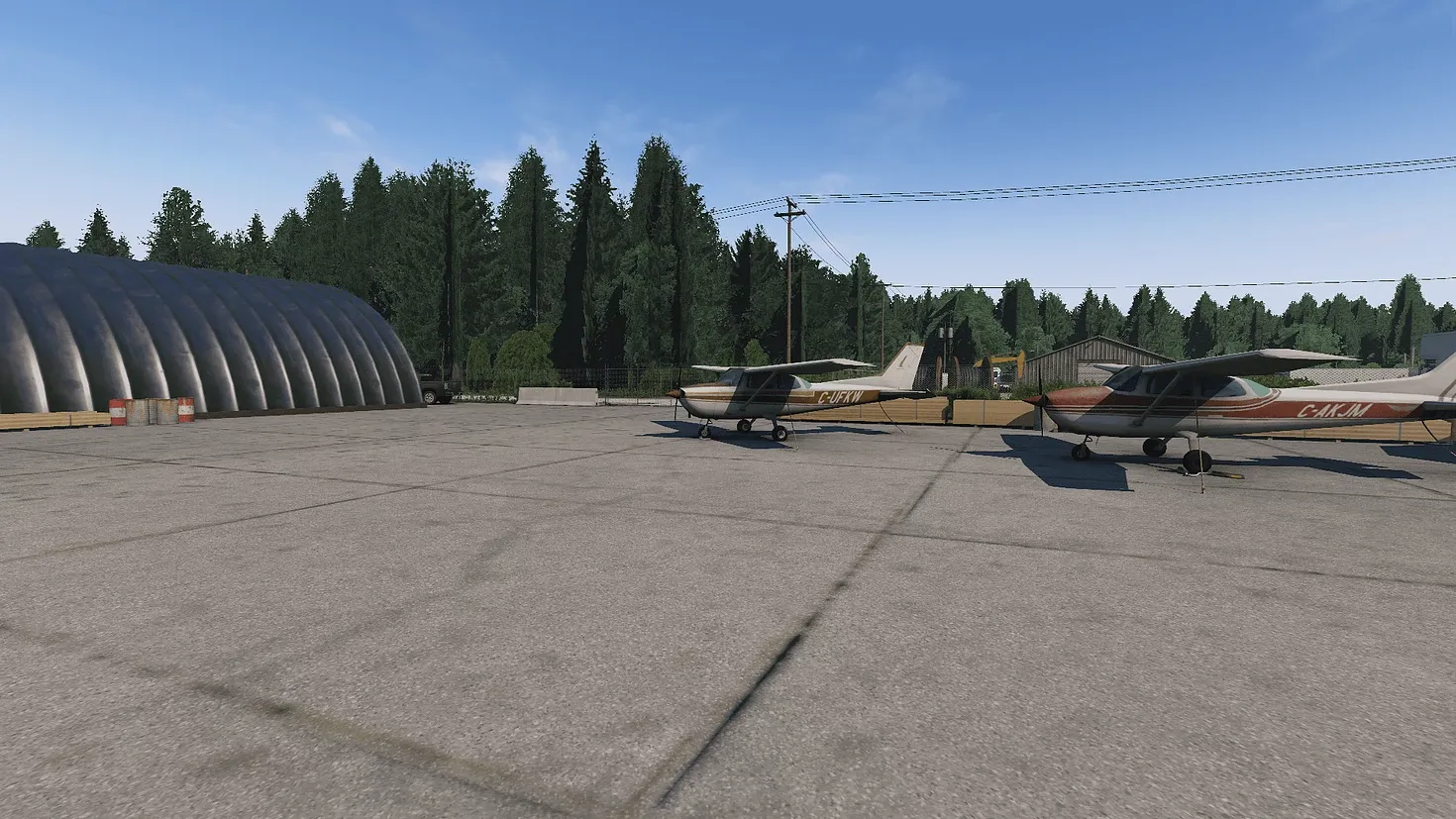 Аэропорт CYAZ ( Тофино, Канада )