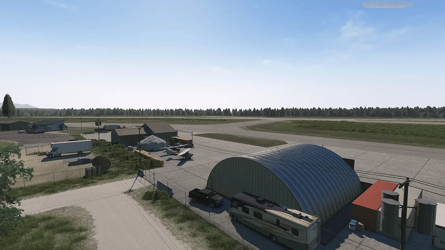 Аэропорт CYAZ ( Тофино, Канада )