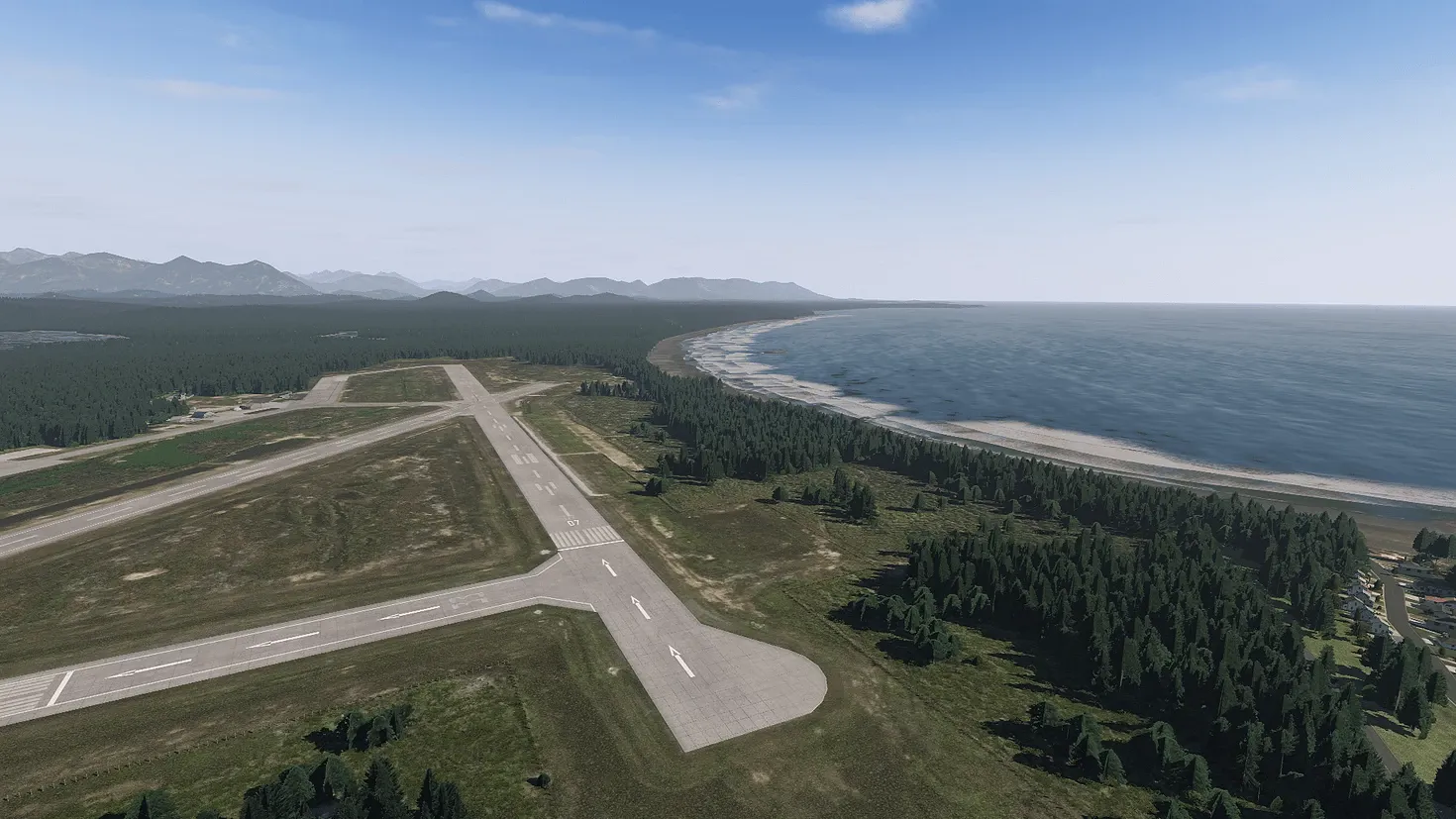 Аэропорт CYAZ ( Тофино, Канада )