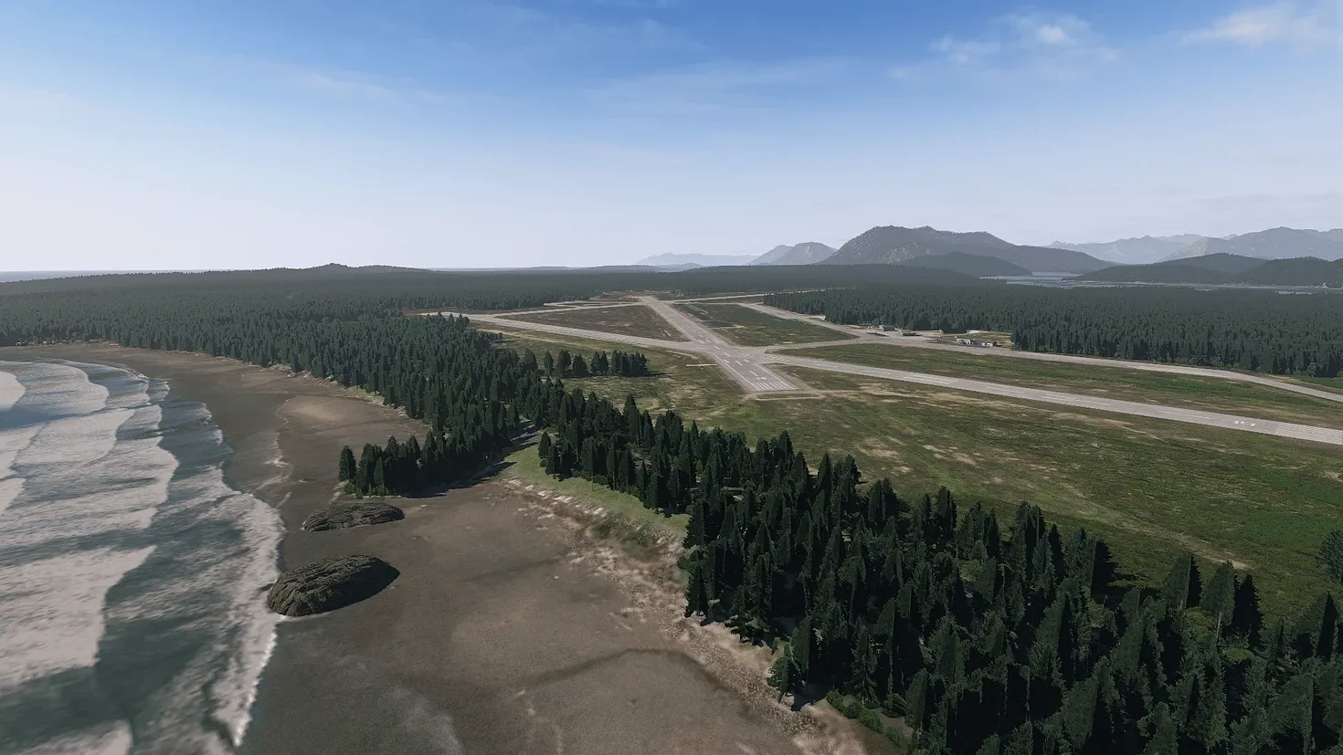 Аэропорт CYAZ ( Тофино, Канада )