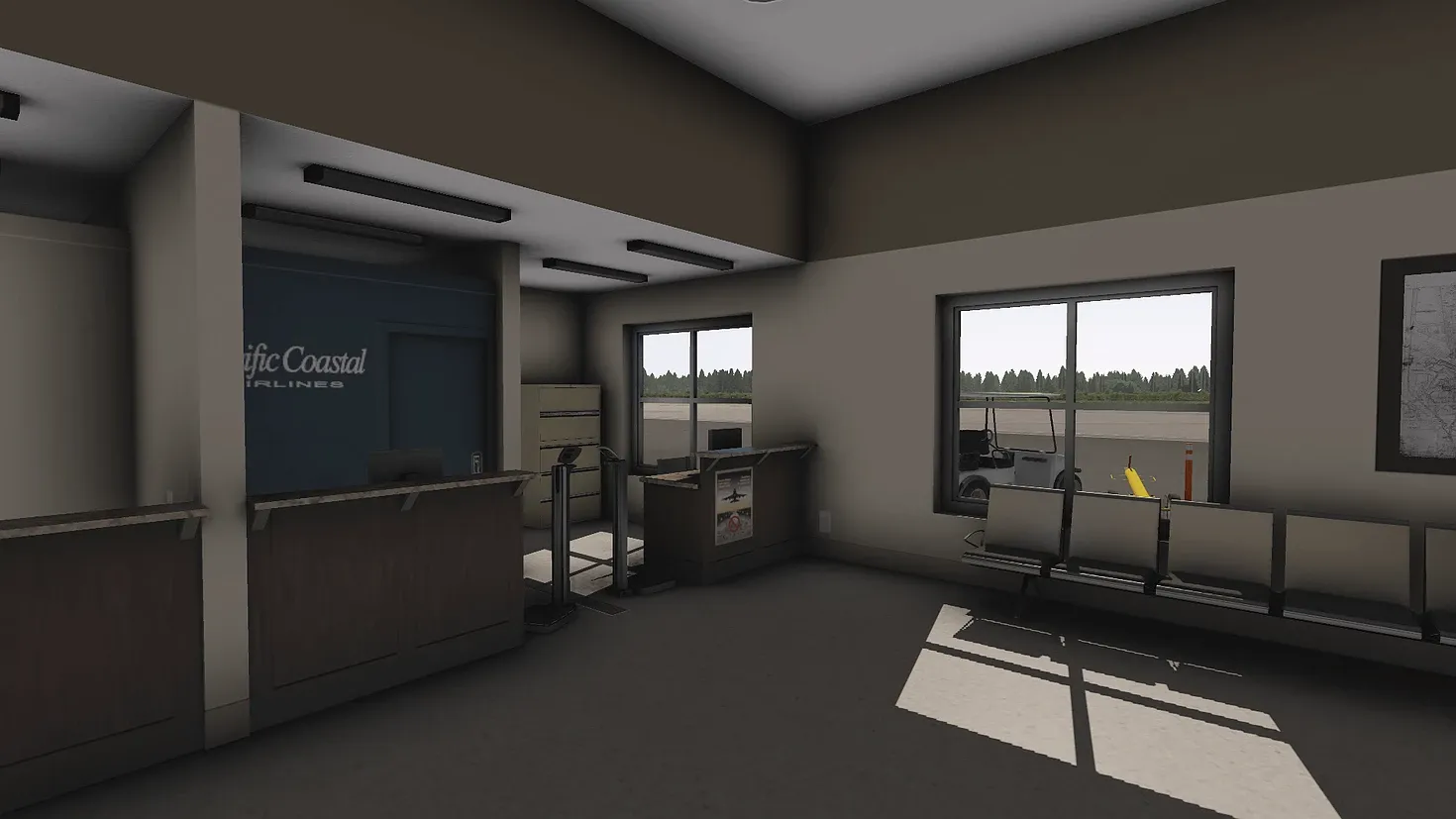 Аэропорт CYAZ ( Тофино, Канада )