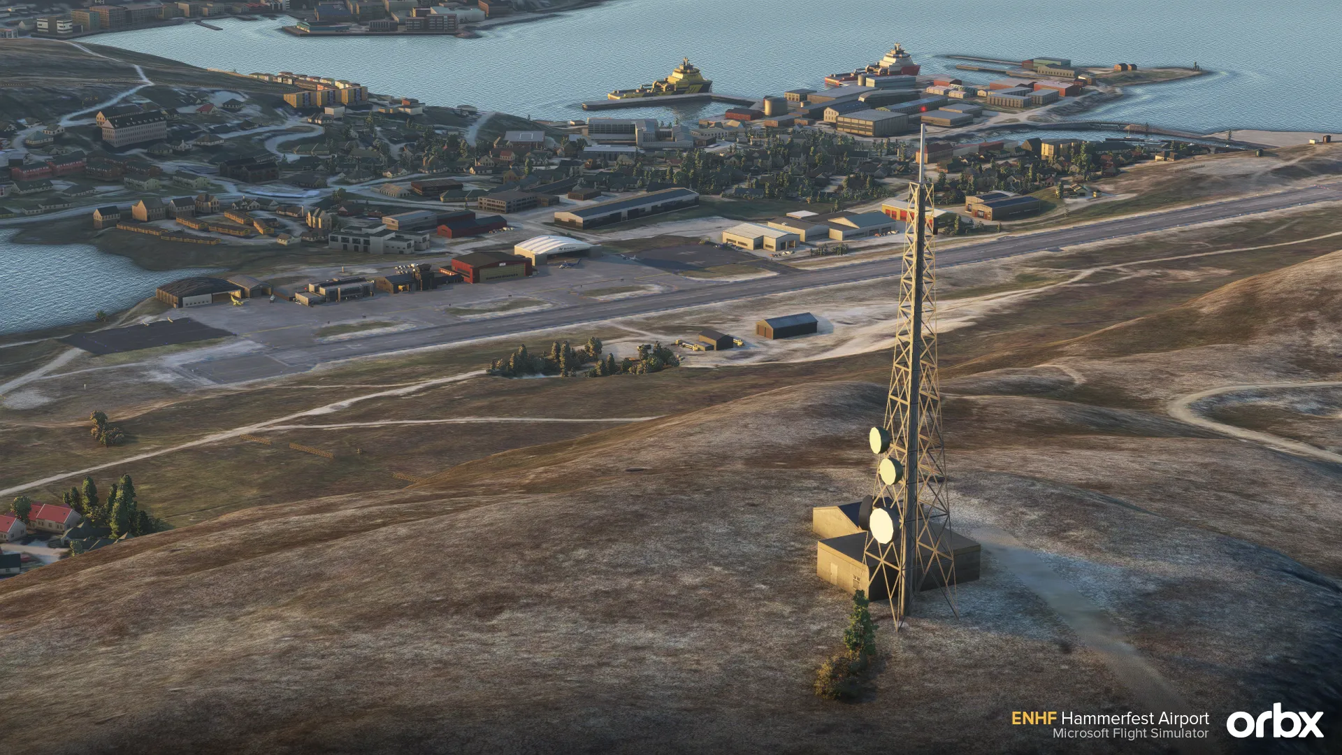 Аэропорт ENHF ( Хаммерфест, Норвегия )