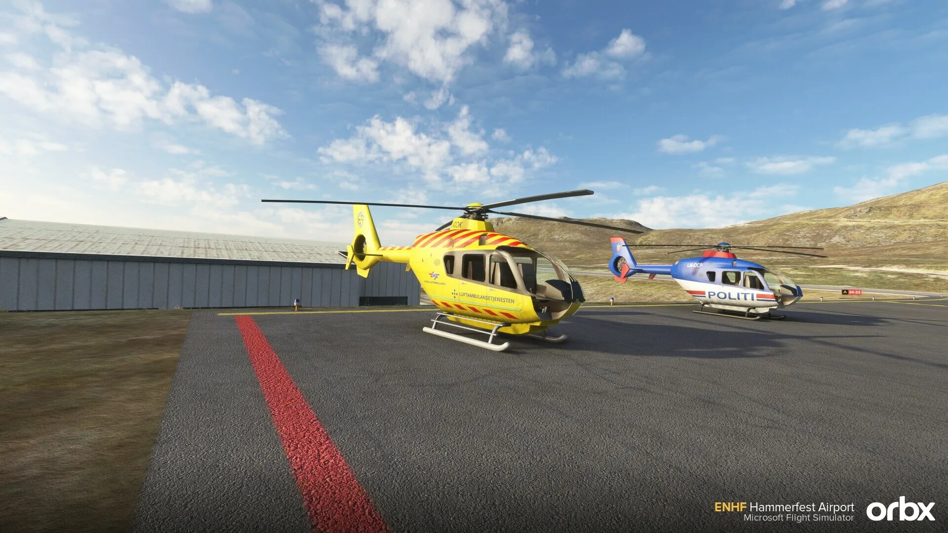 Аэропорт ENHF ( Хаммерфест, Норвегия )