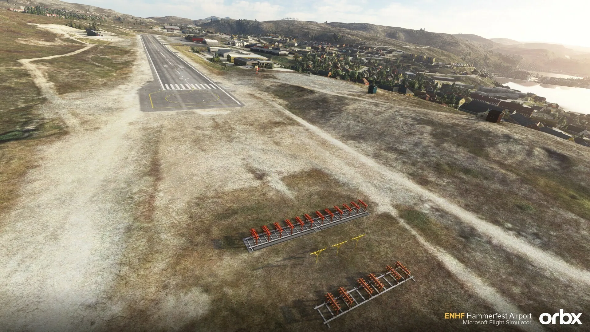 Аэропорт ENHF ( Хаммерфест, Норвегия )