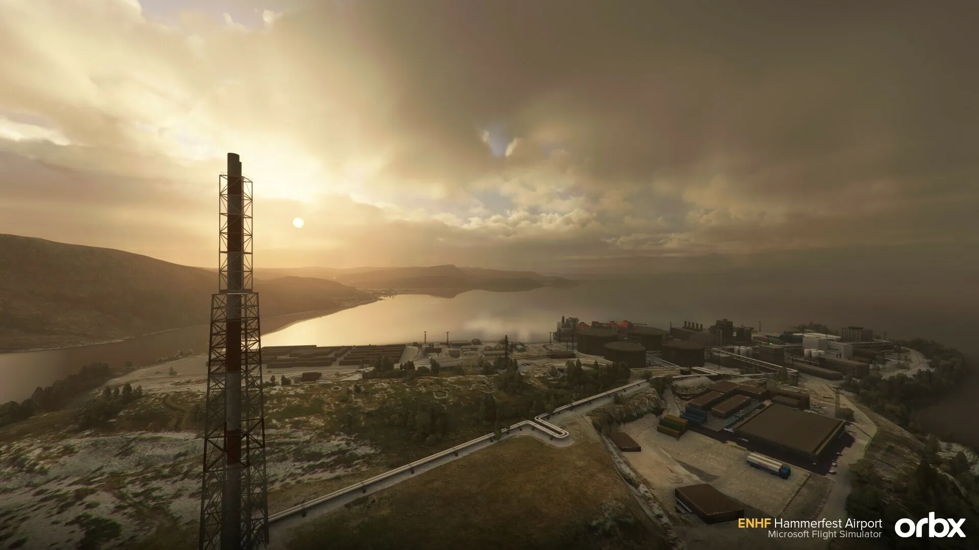 Аэропорт ENHF ( Хаммерфест, Норвегия )