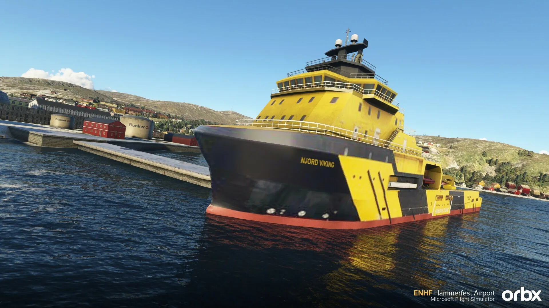 Аэропорт ENHF ( Хаммерфест, Норвегия )