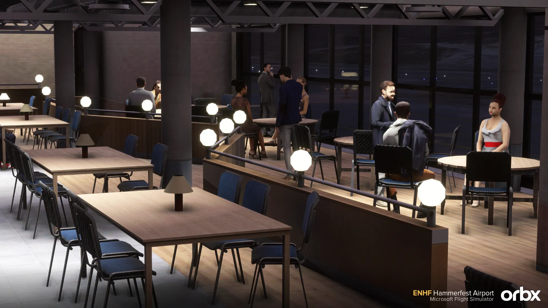 Аэропорт ENHF ( Хаммерфест, Норвегия )