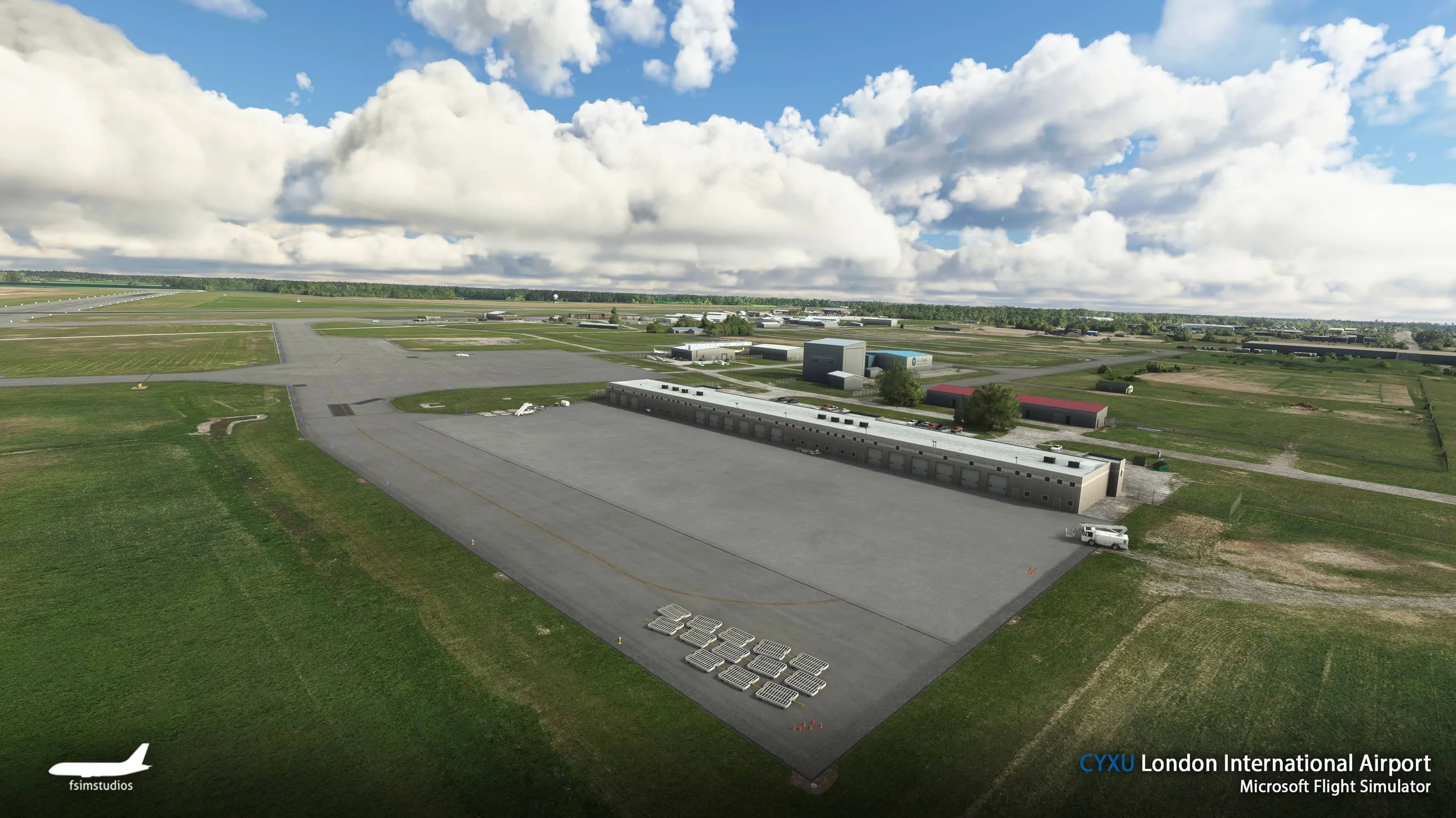 Аэропорт CYXU ( Онтарио, Канада )