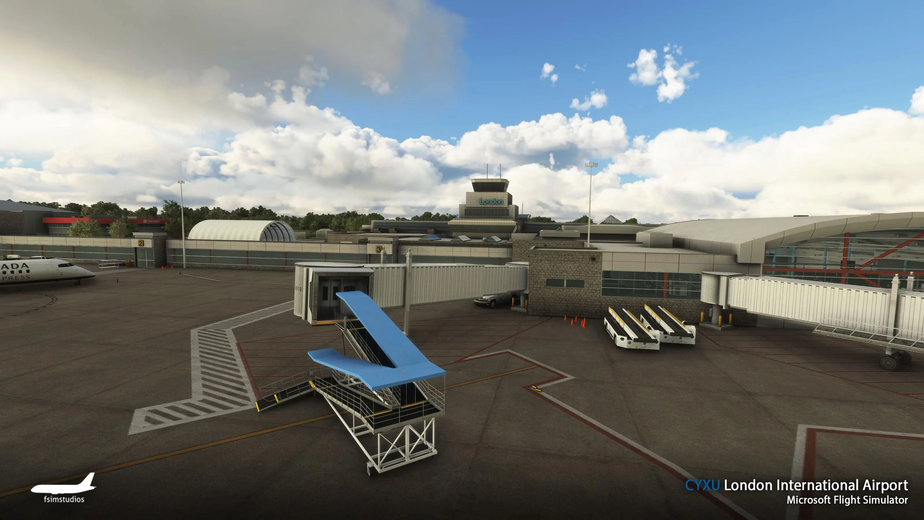 Аэропорт CYXU ( Онтарио, Канада )