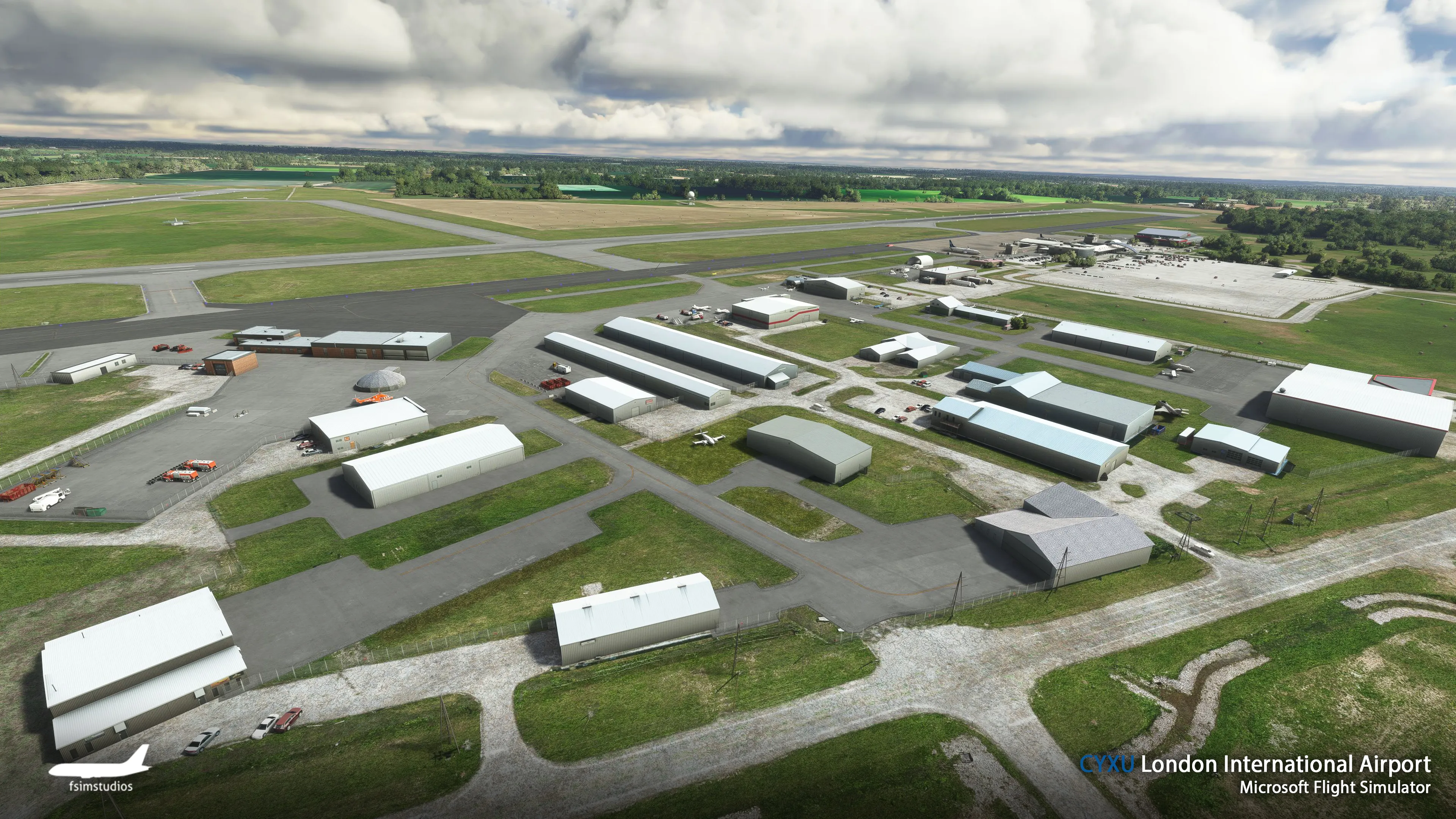 Аэропорт CYXU ( Онтарио, Канада )