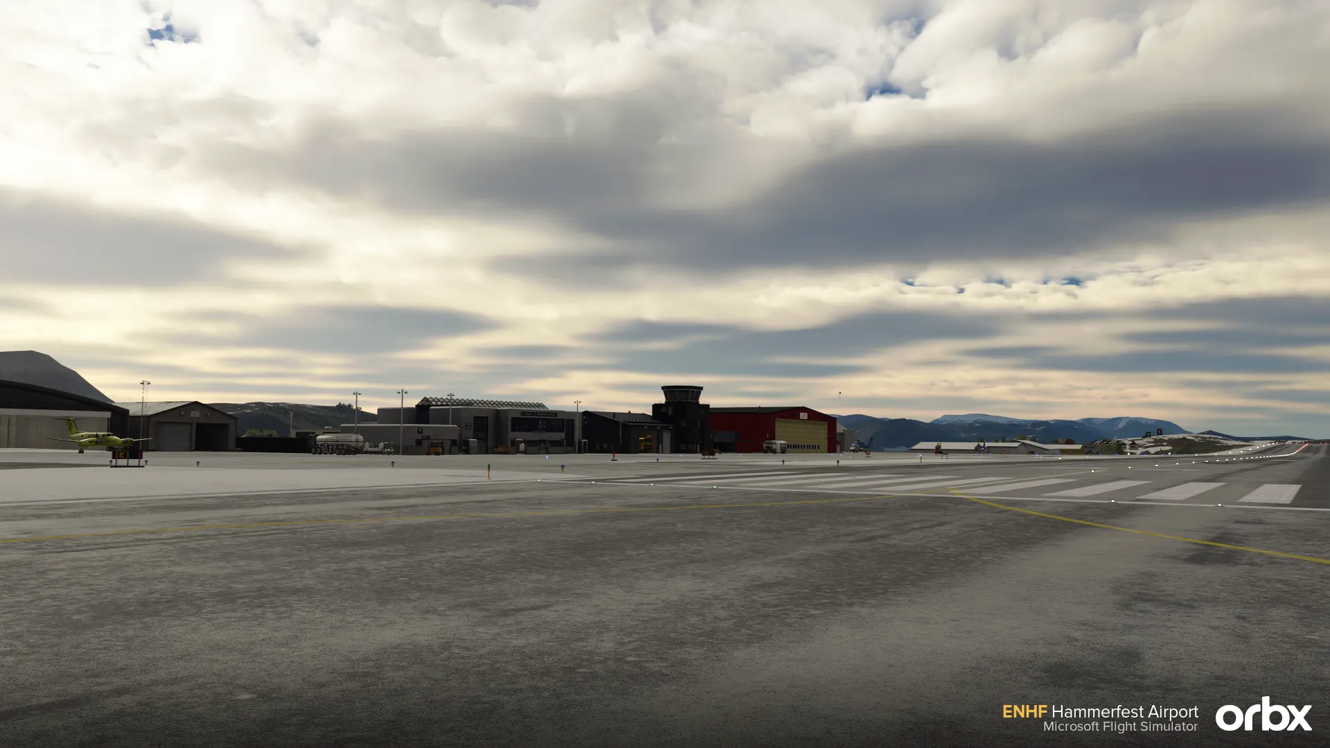 Аэропорт ENHF ( Хаммерфест, Норвегия )