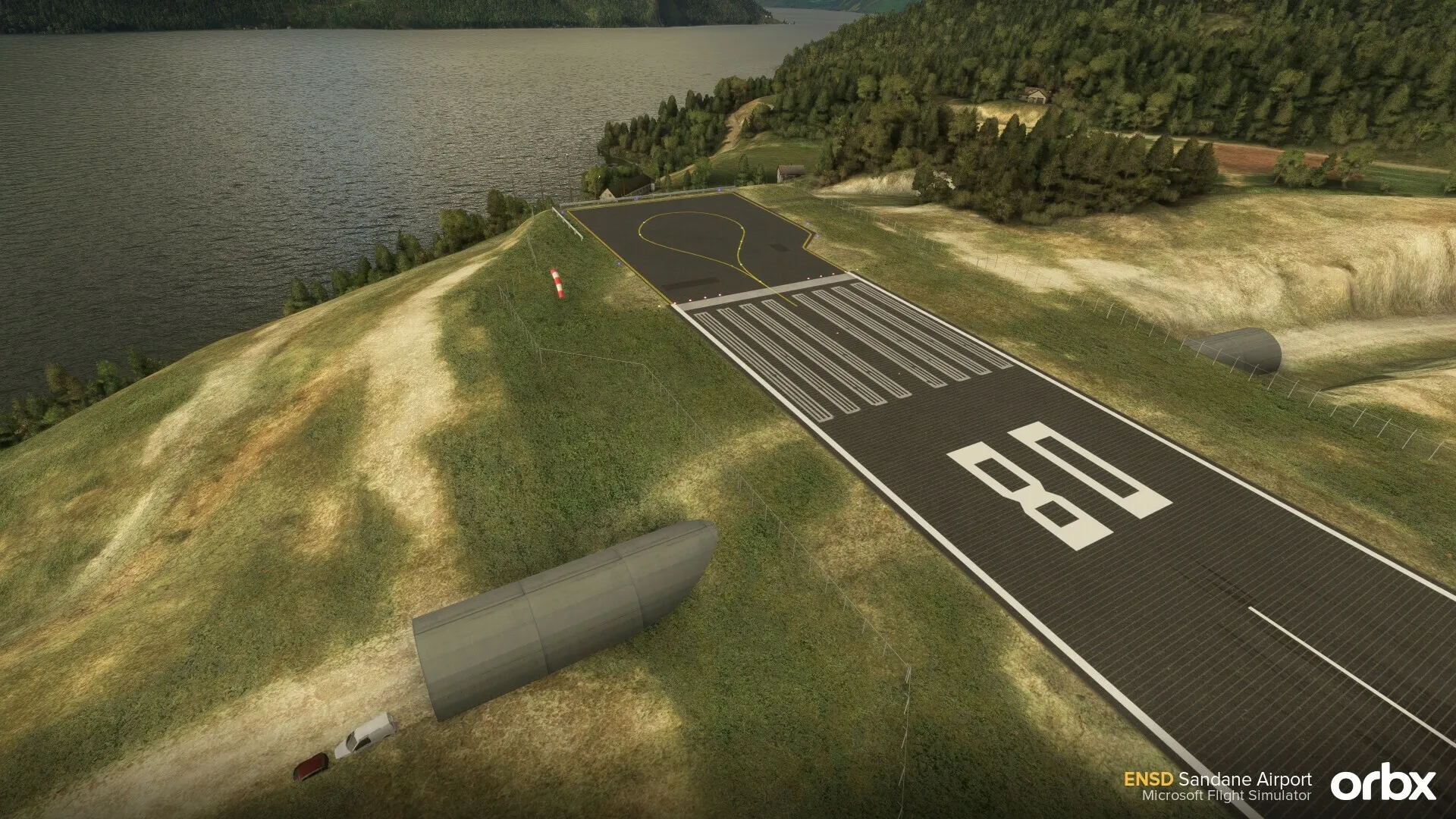 Аэропорт ENSD ( Сандане, Норвегия )