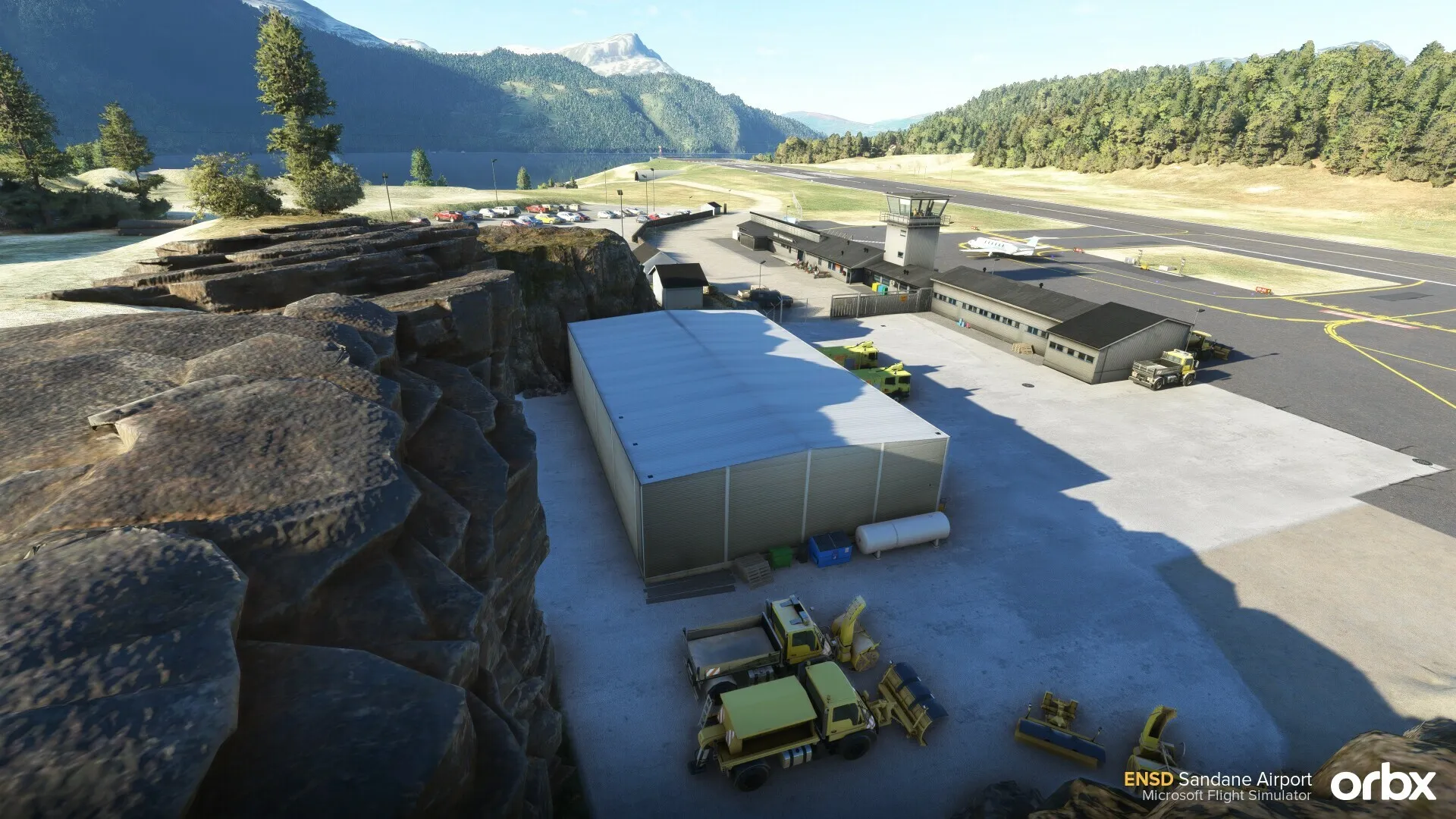 Аэропорт ENSD ( Сандане, Норвегия )