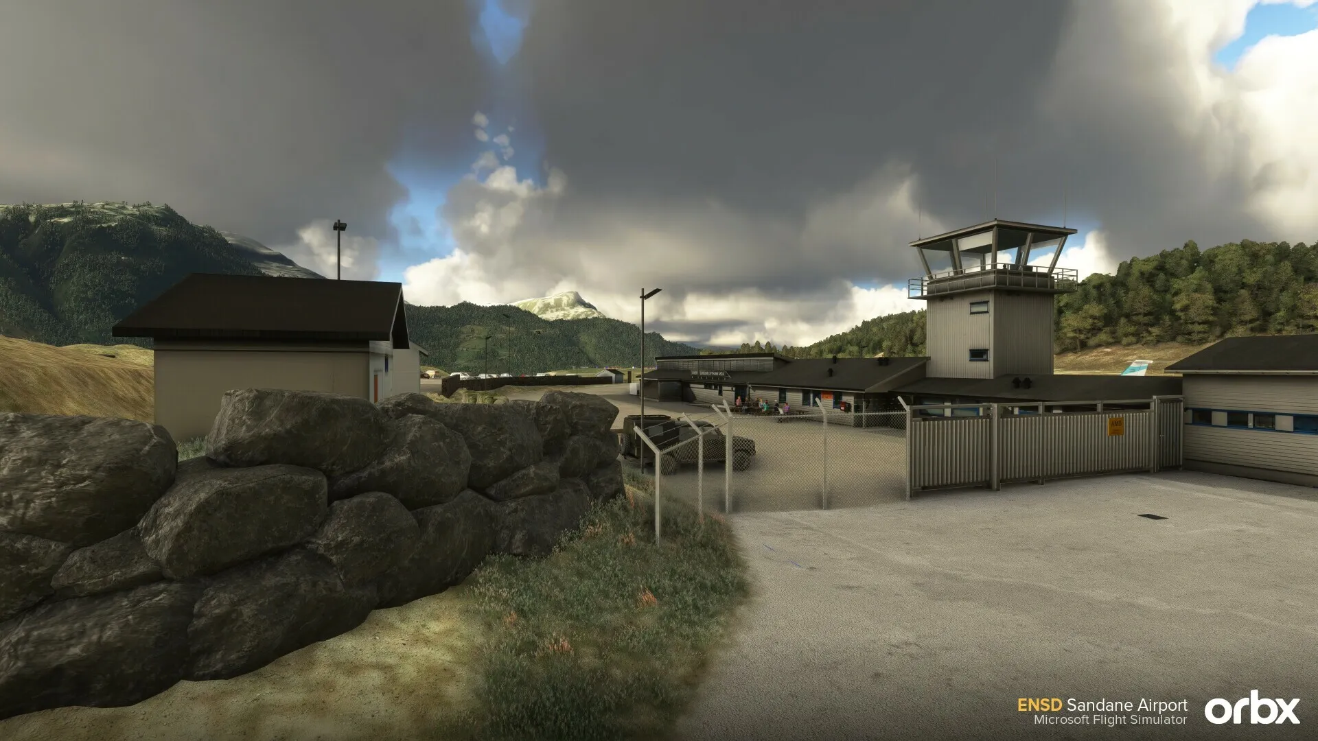 Аэропорт ENSD ( Сандане, Норвегия )